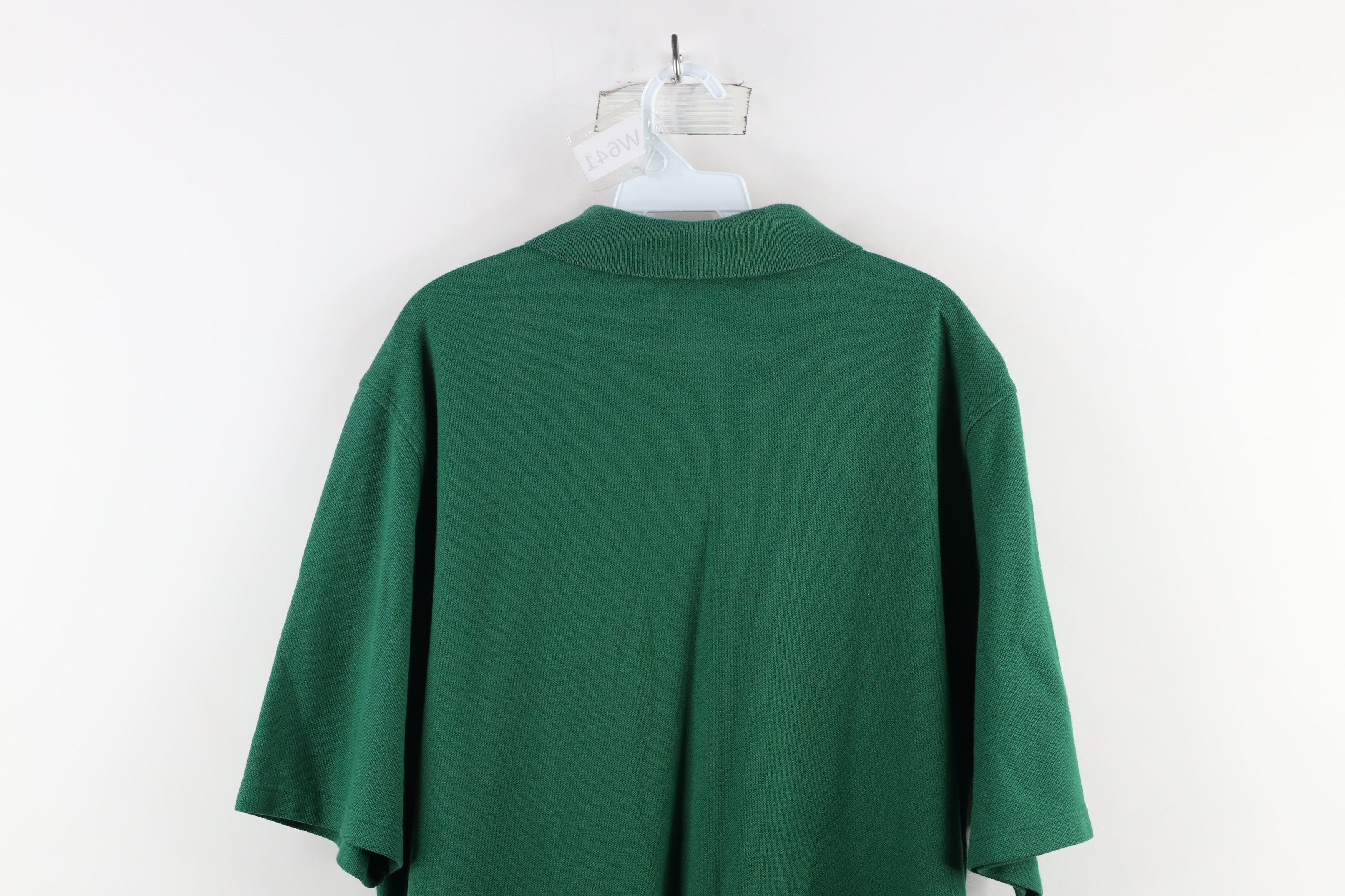 Lands' End × Vintage Vintage 90s Lands End Collared Golf Polo Shirt Green USA Size US XL / EU 56 / 4 - 8 Thumbnail