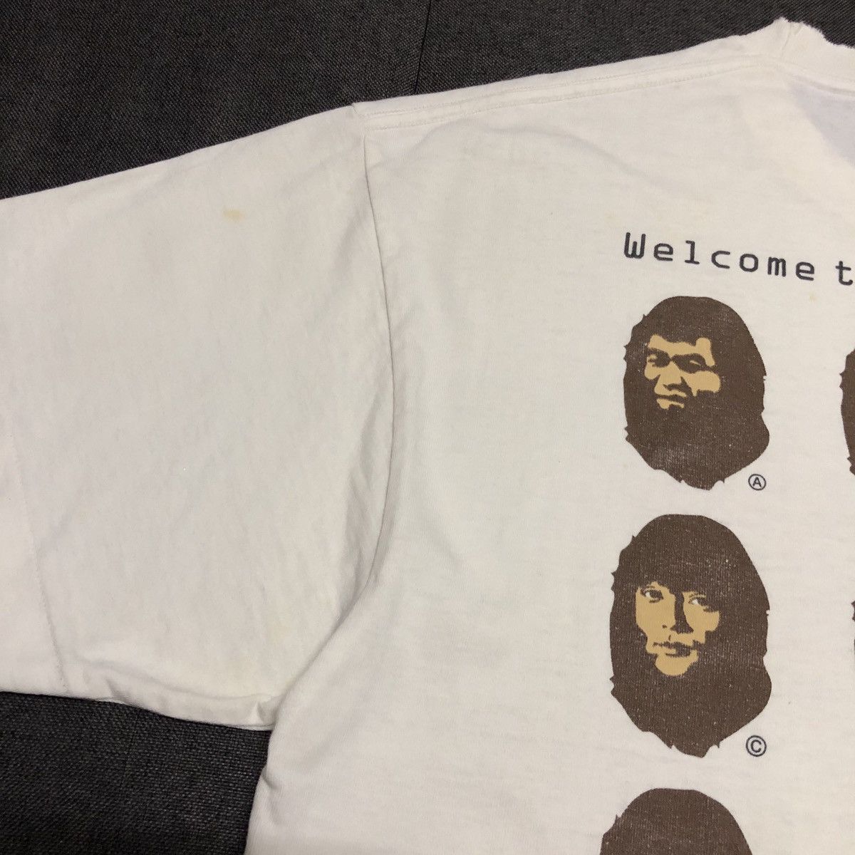 Bape × Nigo RARE OG Vintage 1999 Bape Head Show Tee Size US L / EU 52-54 / 3 - 9 Thumbnail