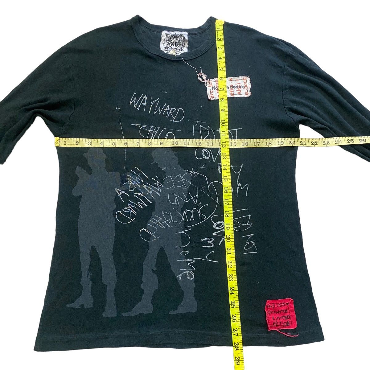 Vintage Vintage Keanan Duffty Shirt Longsleeve 'No More Heroes' Size US M / EU 48-50 / 2 - 11 Thumbnail