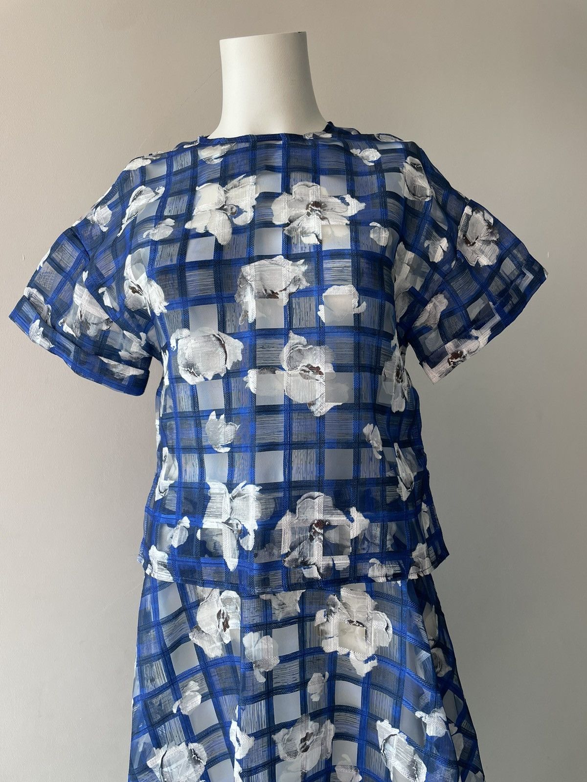Vintage Latelier Cache blouse&skirt Size M / US 6-8 / IT 42-44 - 6 Thumbnail