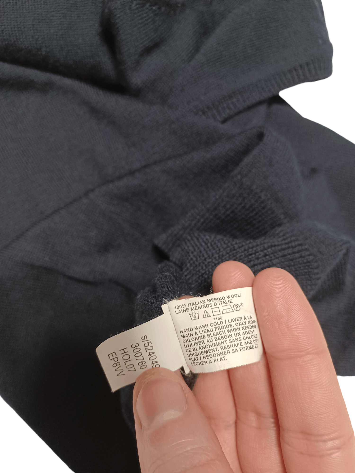Gap 100% ITALIAN MERINO WOOL GAP VINTAGE VEST Size US S / EU 44-46 / 1 - 4 Thumbnail