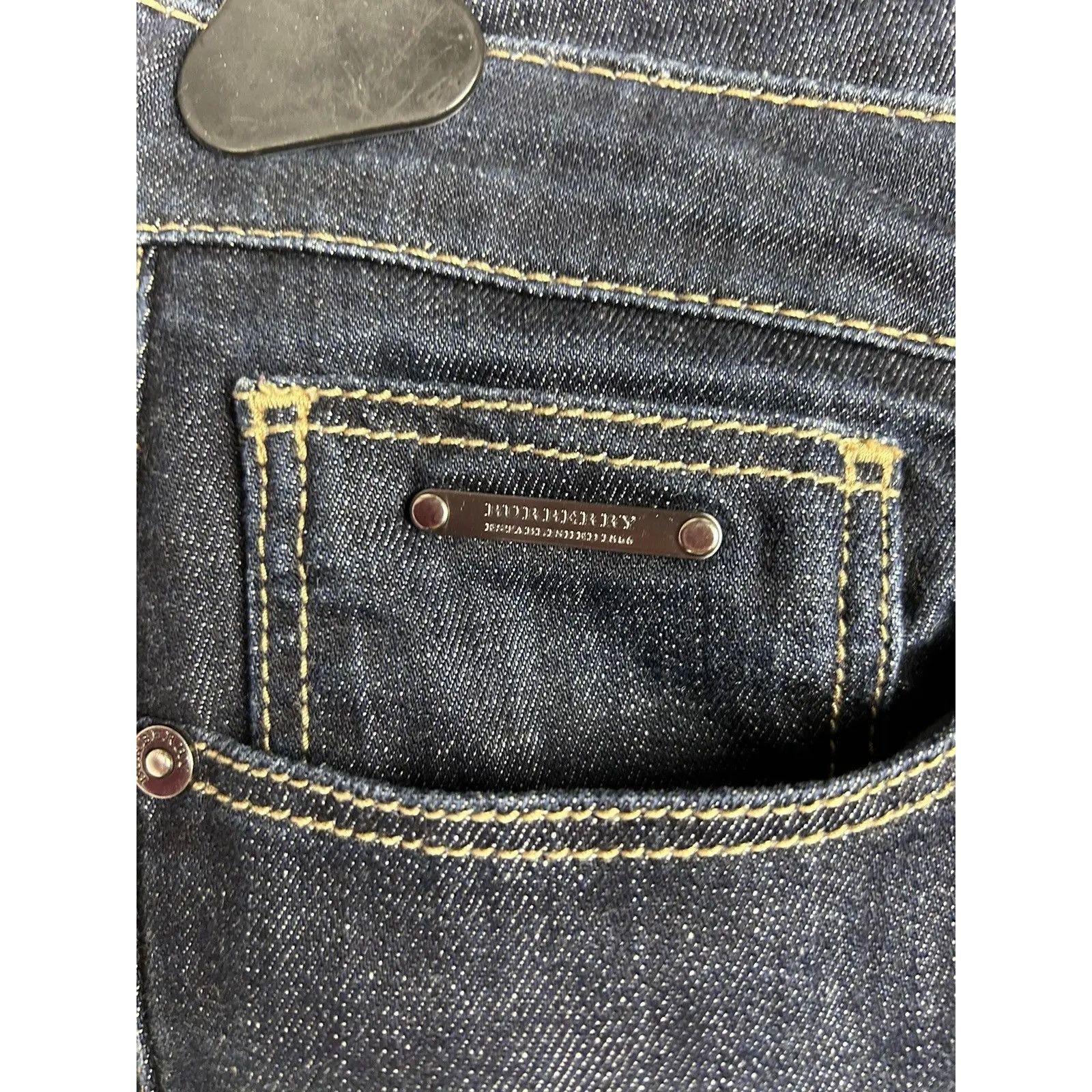 Burberry Burberry Brit Kensington Skinny Leg Denim Jeans Size 28 Size 28" / US 6 / IT 42 - 3 Thumbnail