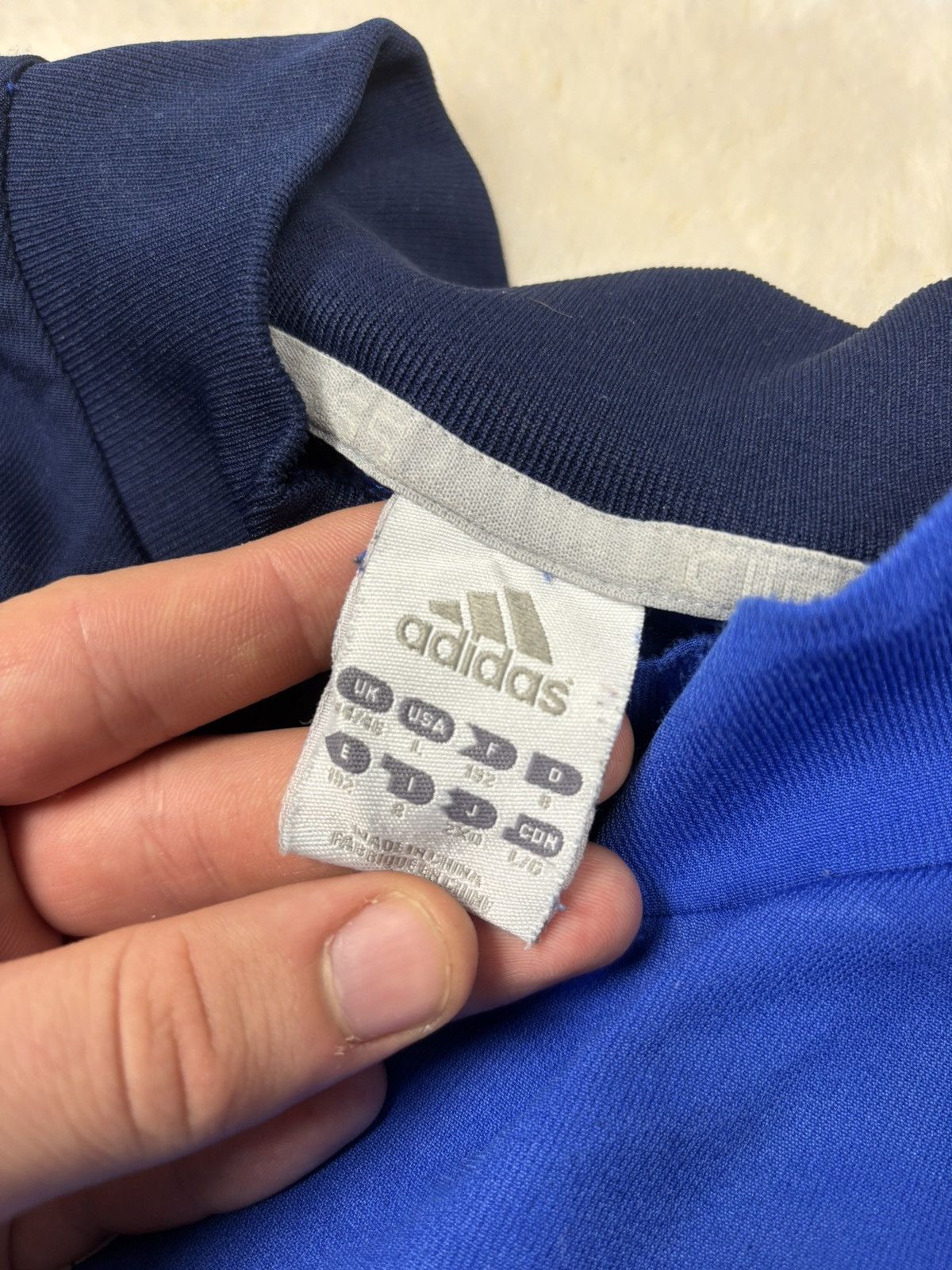 Adidas Adidas FC Chelsea 2007/08 Soccer Training Shirt Size L Size US L / EU 52-54 / 3 - 8 Thumbnail