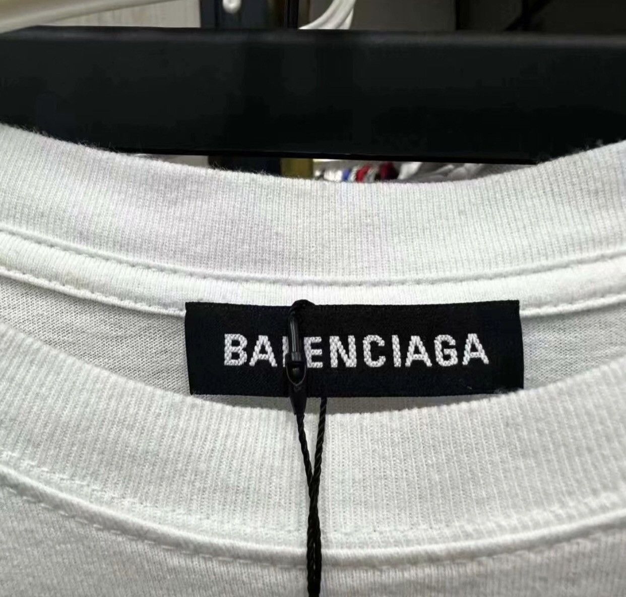 Other Balenciaga White Lock Short Sleeve - DMC Size US M / EU 48-50 / 2 - 2 Thumbnail