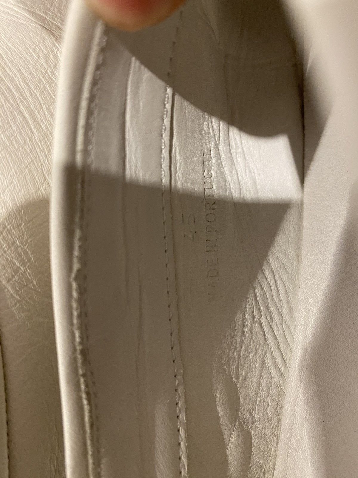 Lemaire LAMAIRE white piped slippers Size US 12 / EU 45 - 7 Thumbnail