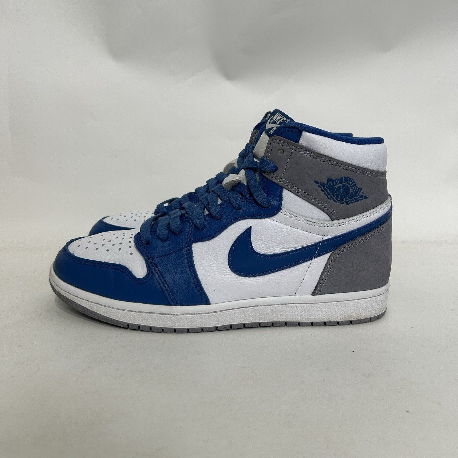 Jordan Brand Nike Air Jordan 1 High Retro OG “True Blue White" DZ5485-410 Size US 8 / EU 41 - 6 Thumbnail