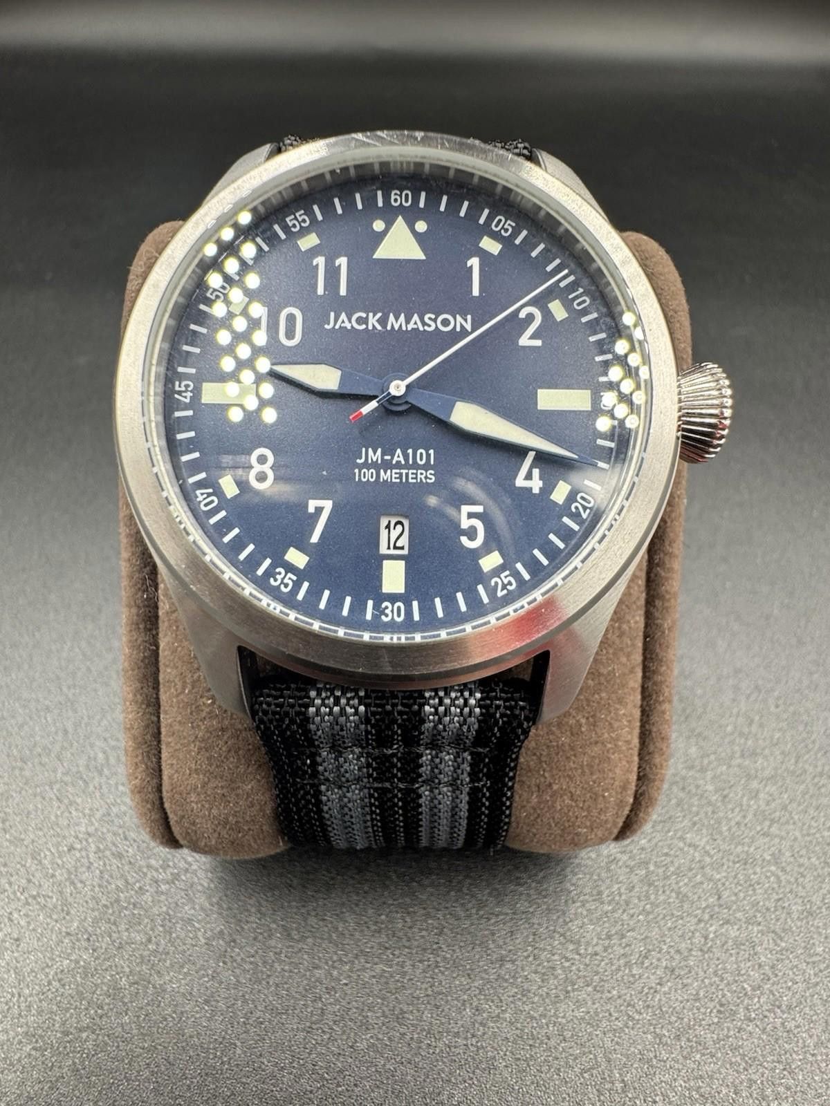 Other Jack Mason JM-A101-004 Pilot Watch Classical Navy Men's - Ve Size ONE SIZE - 4 Thumbnail