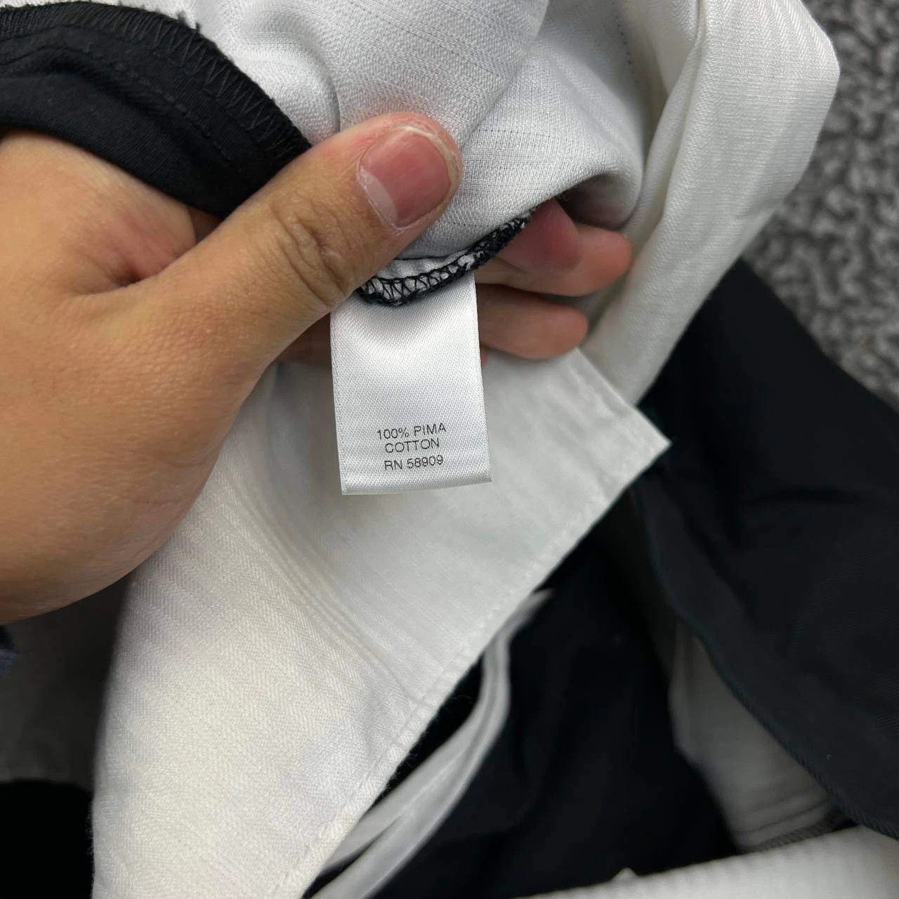 Roundtree & Yorke Roundtree & Yorke Dress Pants 38x30 Pocket Fine Pima Cotton Size US 38 / EU 54 - 3 Thumbnail