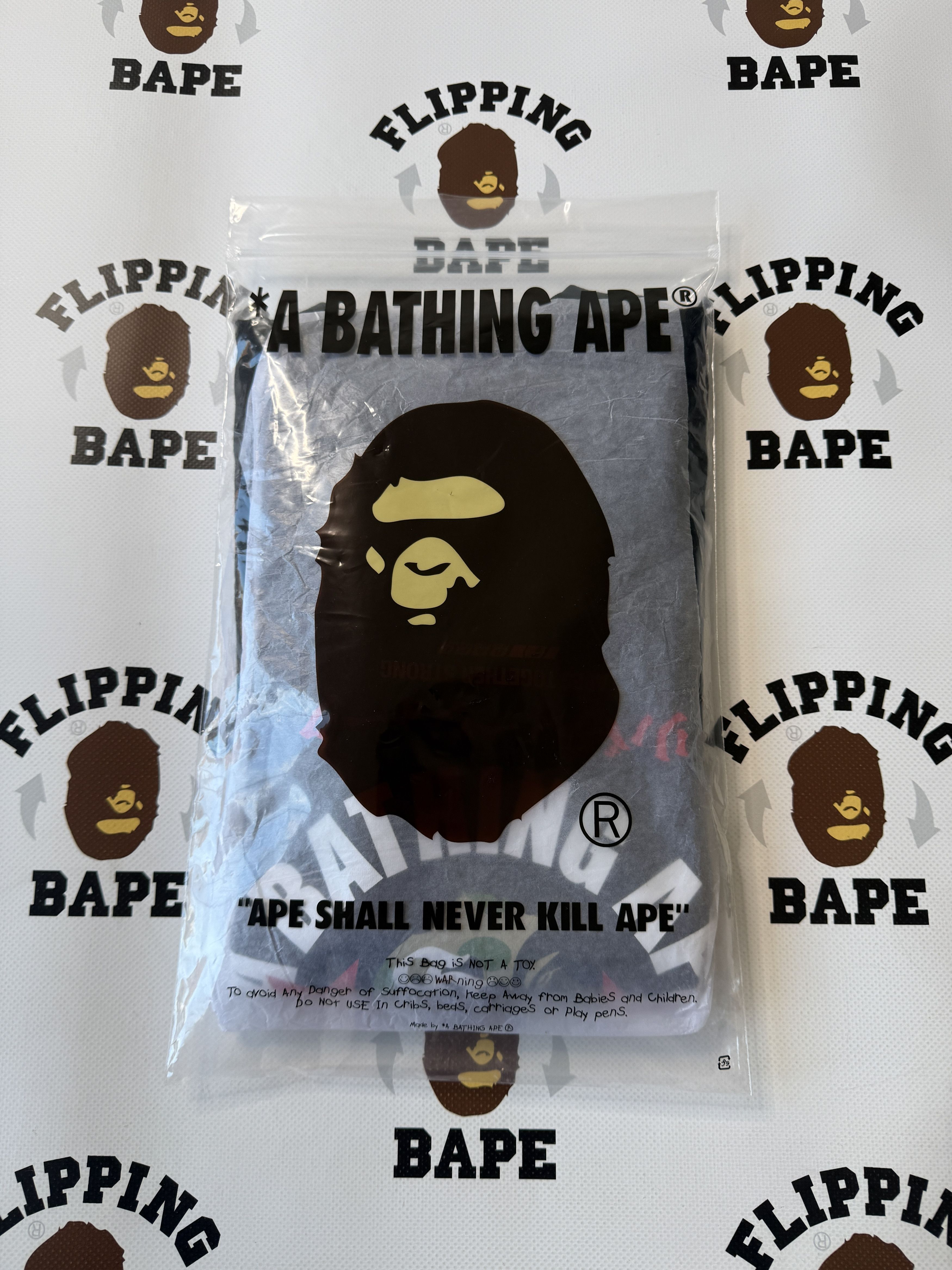 Bape BAPE X LIBERTY WALK ABC CAMO APE HEAD RELAXED FIT TEE Size US M / EU 48-50 / 2 - 8 Thumbnail