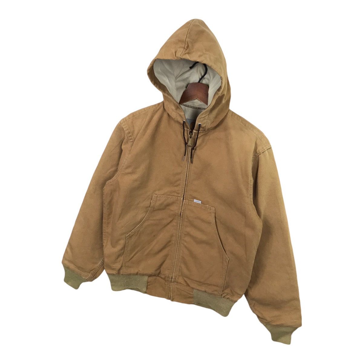 Carhartt Vintage Carhartt Hoodie Thermal Lined Duck Active Jacket Size US M / EU 48-50 / 2 - 3 Thumbnail
