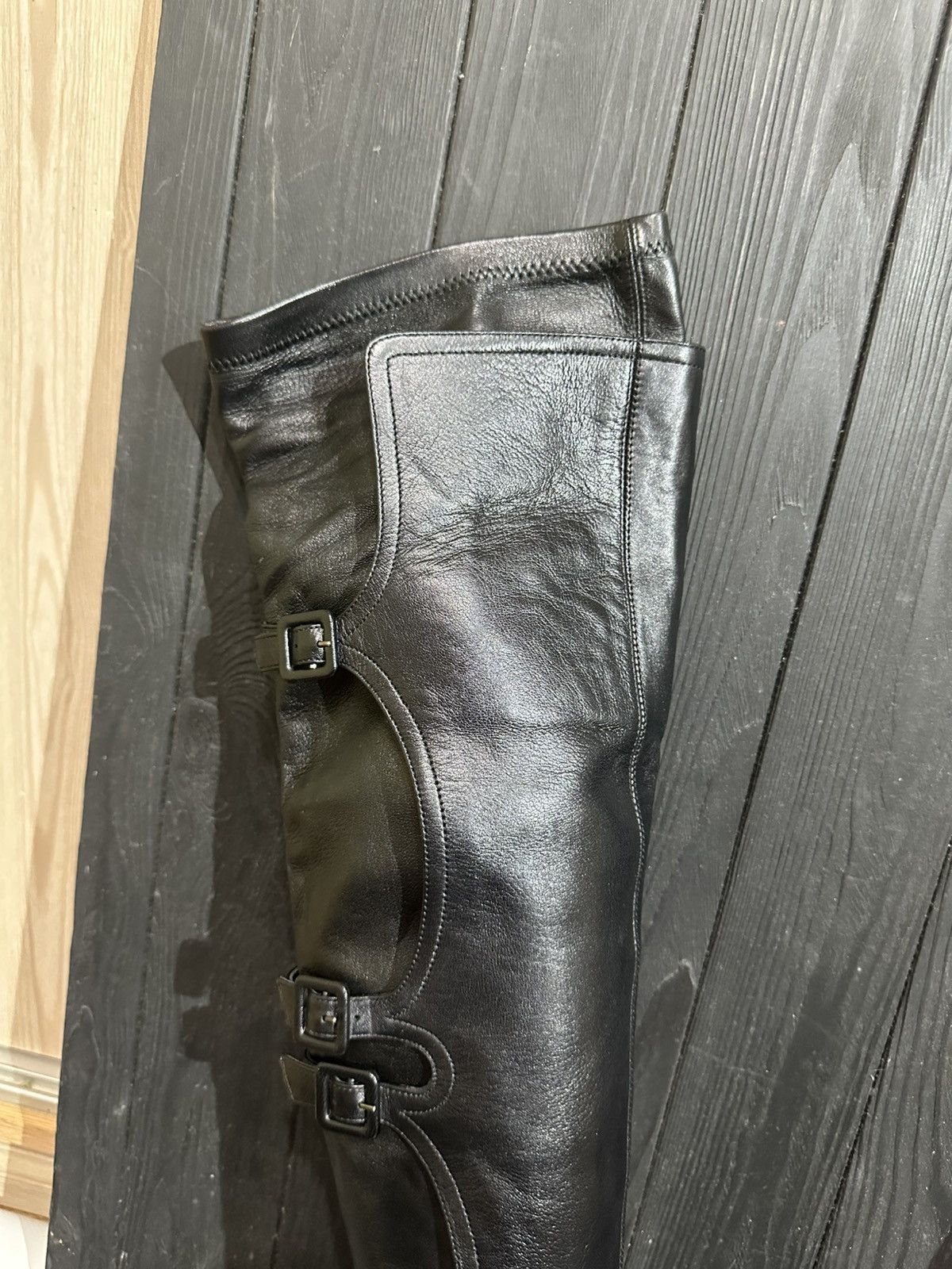 Le Silla LE SILLA STRETCH Nappa Leather Over Knee Platform Boots 35.5 Size US 5.5 / IT 35.5 - 19 Thumbnail