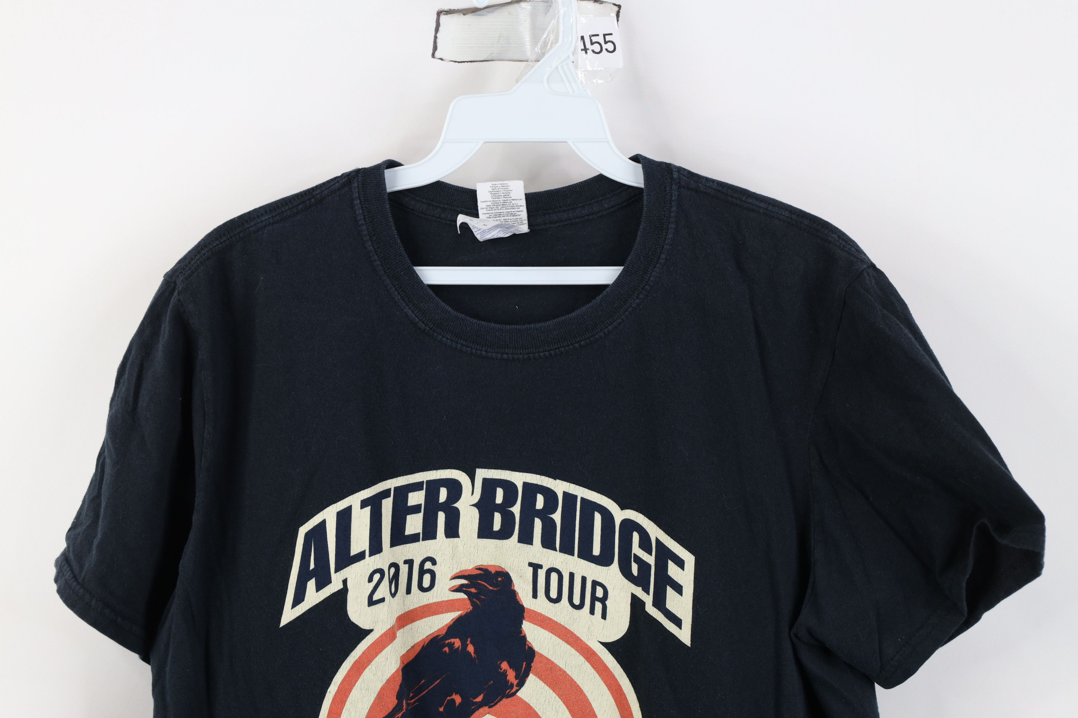 Vintage Y2K 2016 Tour Alter Bridge Band Short Sleeve T-Shirt Black Size US M / EU 48-50 / 2 - 2 Thumbnail