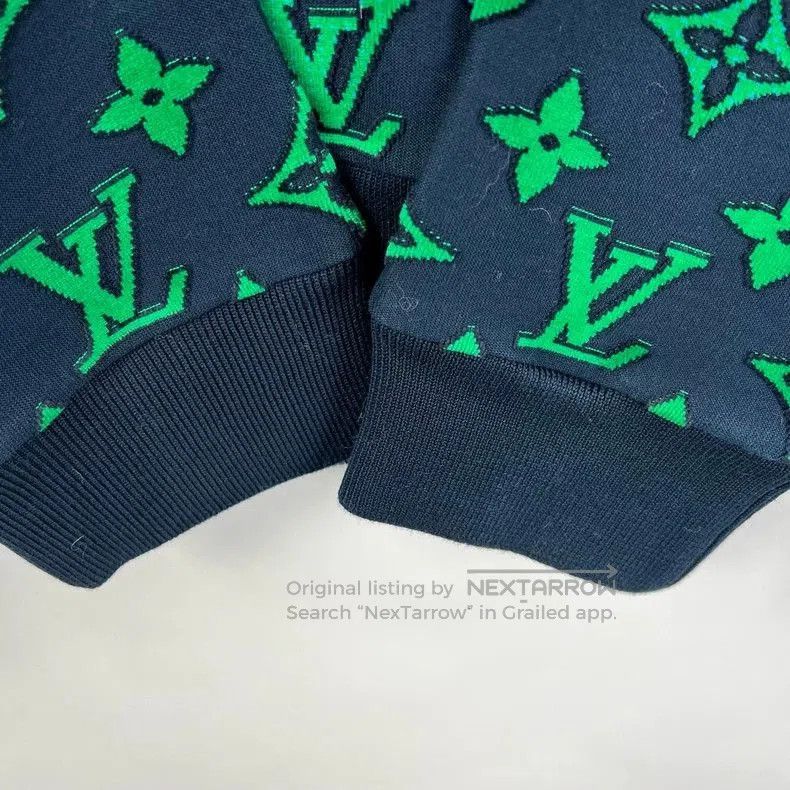 Louis Vuitton Louis Vuitton Blue Green Gradient Sweatshirt. Size US XXL / EU 58 / 5 - 6 Thumbnail