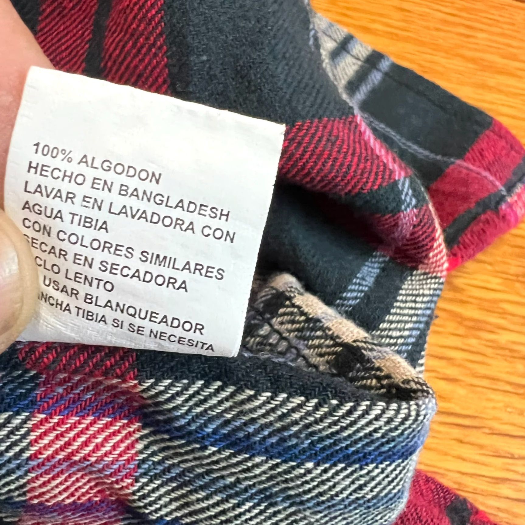 Vintage Plains Wester Wear Button-Up Flannel Shirt Mens Size L Red/Blue Plaid Classic Western Size US L / EU 52-54 / 3 - 6 Thumbnail