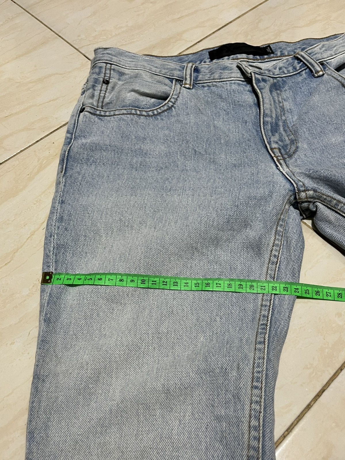 Alexander Wang Alexander wang denim Custom Half Dye Size US 27 - 10 Thumbnail