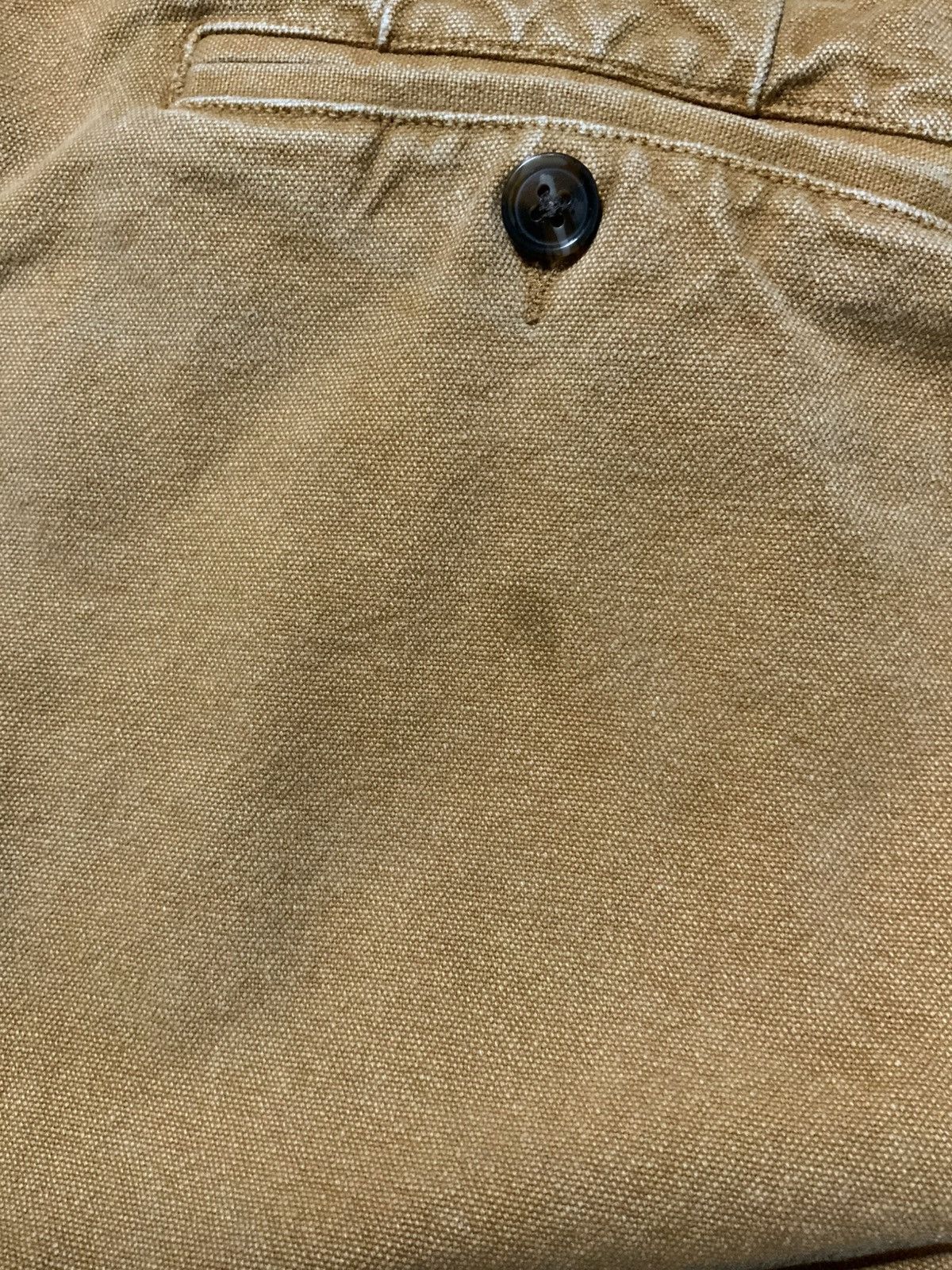 Spier & Mackay Spier & Mackay Slim Premium Cotton Canvas Chino Khaki Pants Size US 34 / EU 50 - 9 Thumbnail