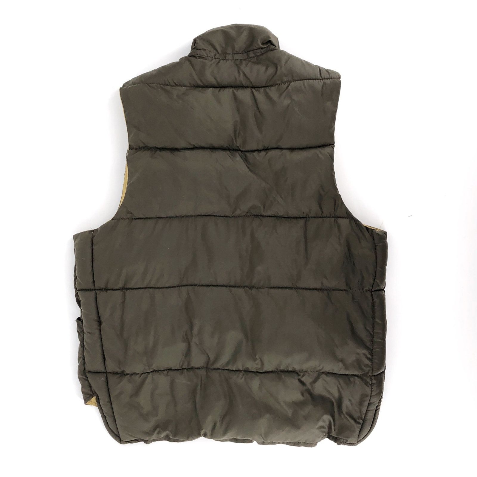Vintage 80s reversible puffer vest quilted two tone 1980s vintage Size US S / EU 44-46 / 1 - 4 Thumbnail