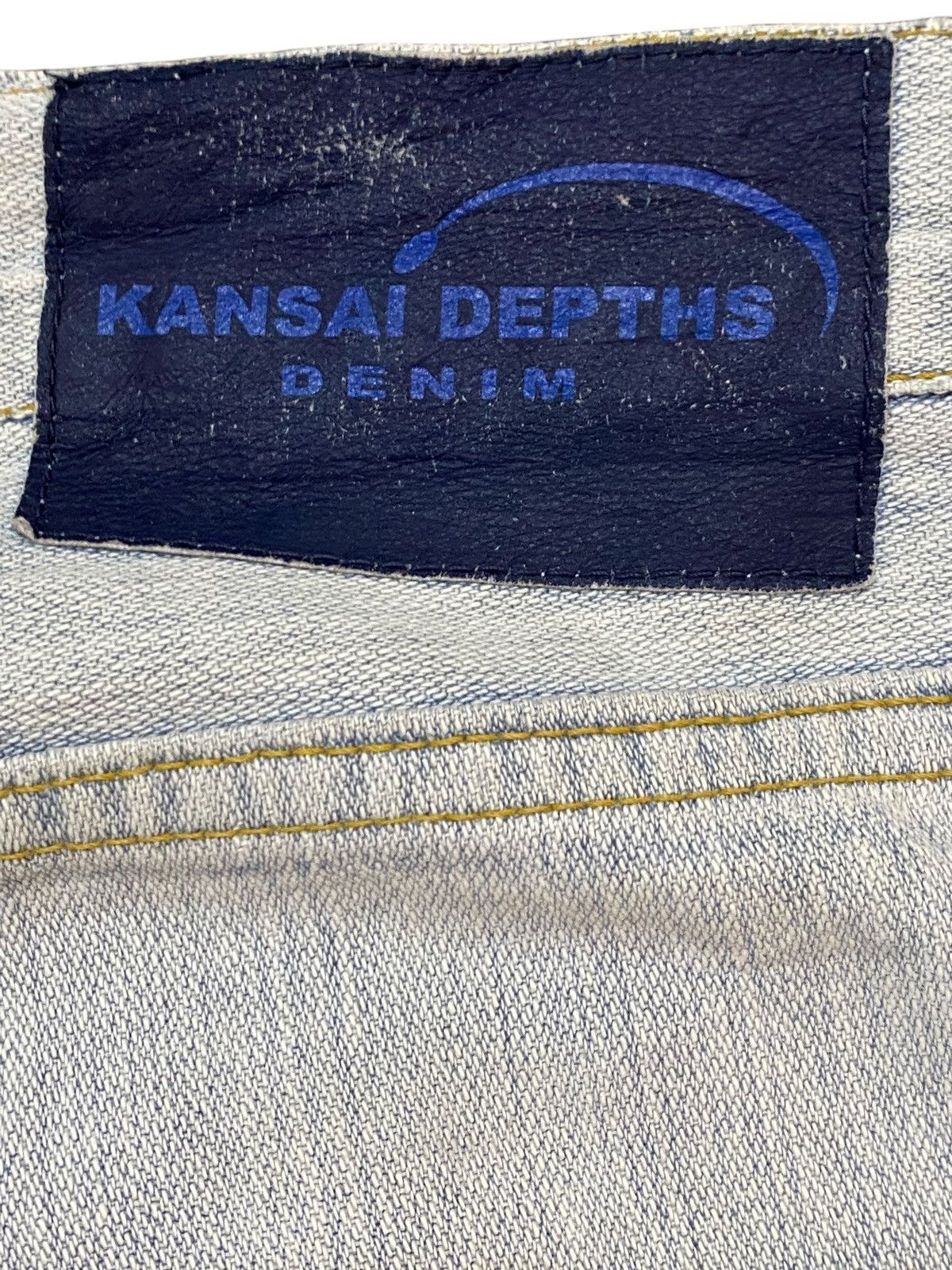 Japanese Brand Vintage Japanese Brand Kansai Faded Loose Jeans Size US 37 - 11 Thumbnail