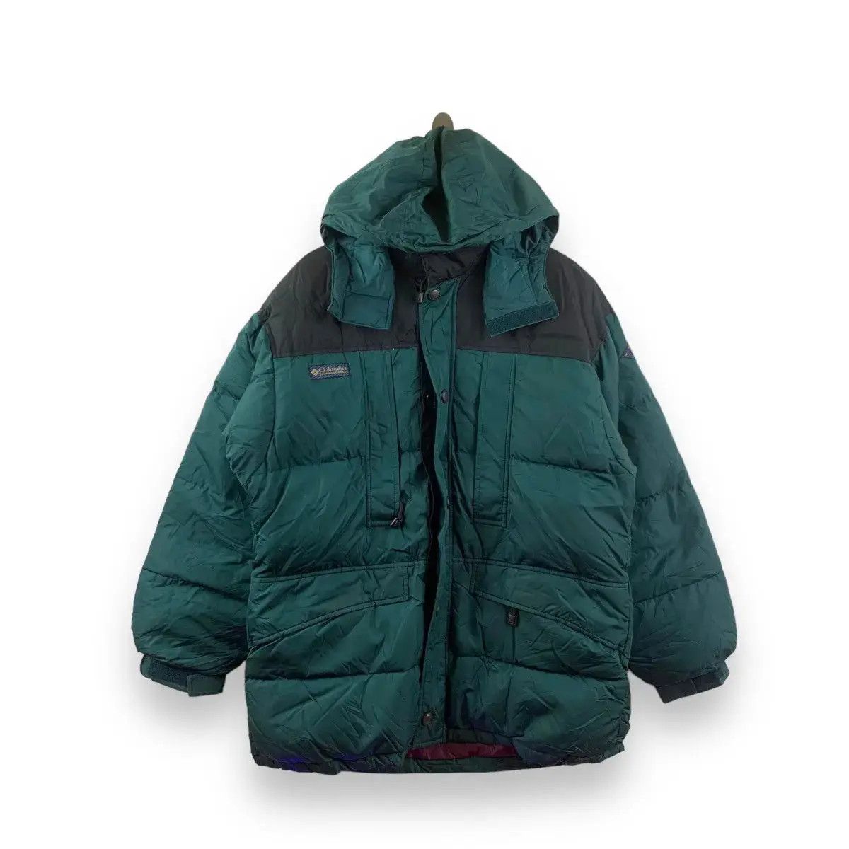 Columbia Vintage COLUMBIA Down Puffer Winter Outdoor Parka Jacket Size US L / EU 52-54 / 3 - 1 Thumbnail