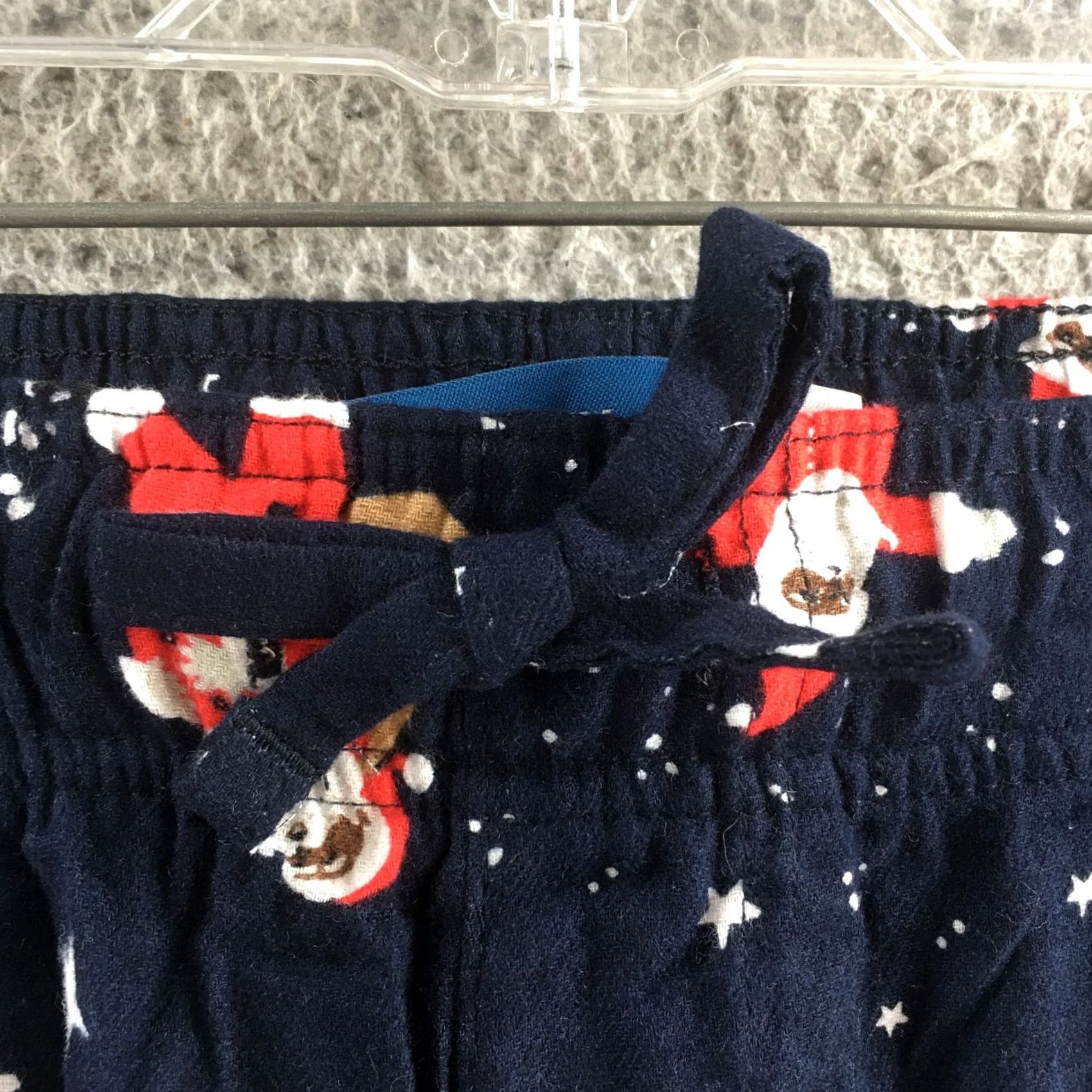 Old Navy Old Navy Sleepwear Pants Mens XL Tall Blue Santa Print Cotton Elastic Waist NEW Size US 36 / EU 52 - 5 Thumbnail