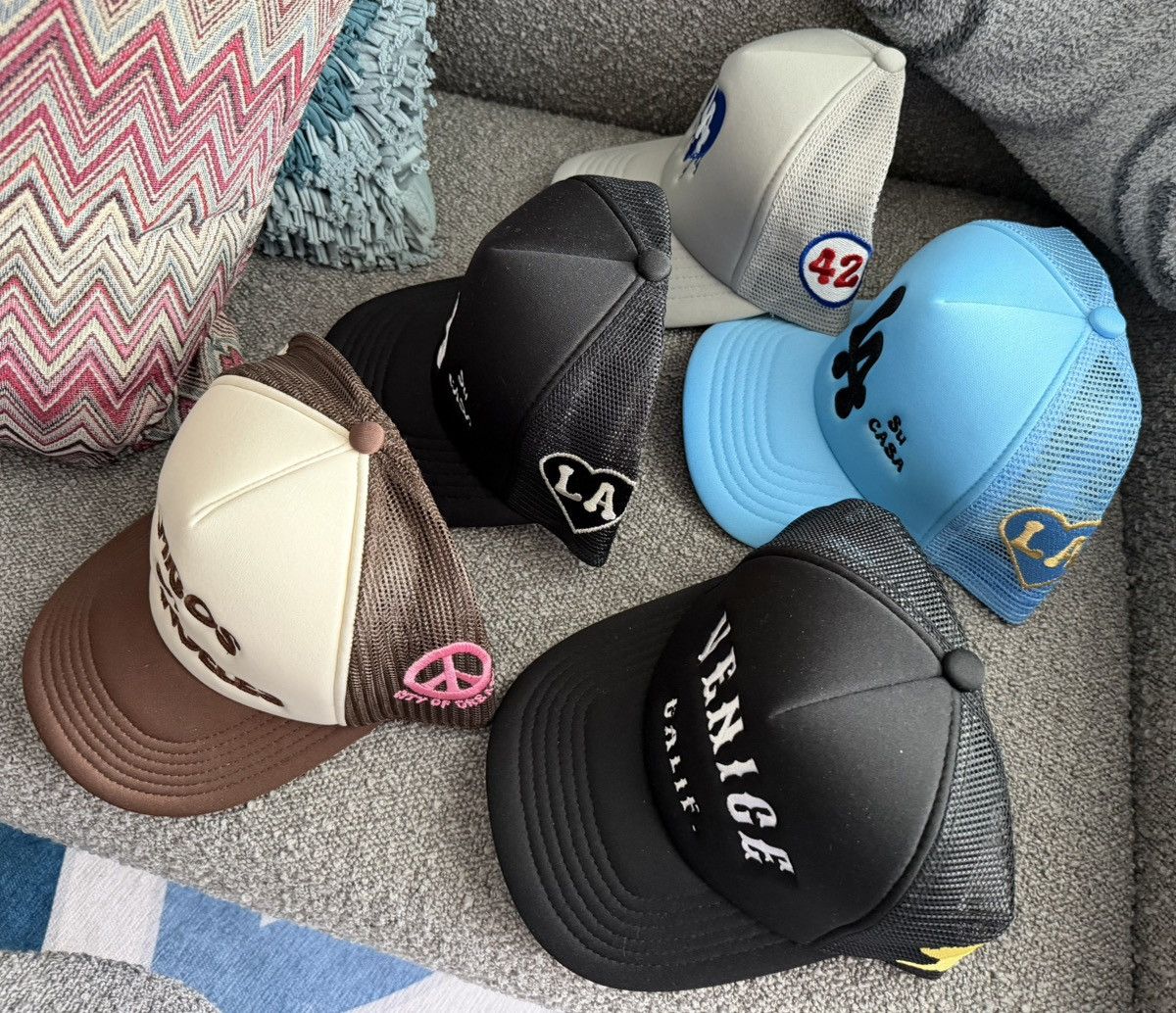 Japanese Brand Venice Trucker Hat Size ONE SIZE - 4 Thumbnail