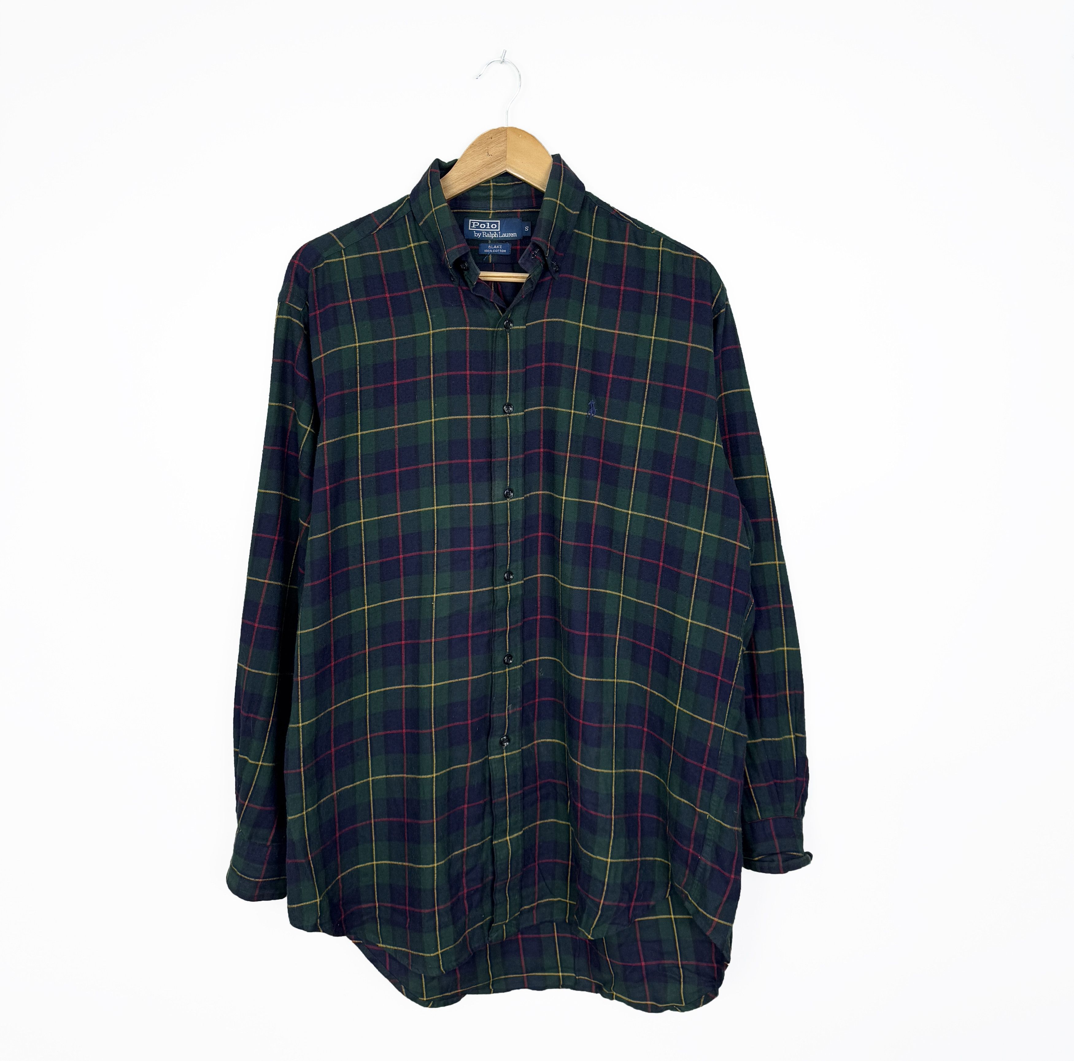 Polo Ralph Lauren Polo RALPH LAUREN Vintage Checkered Button Ups Overshirt Size US S / EU 44-46 / 1 - 1 Thumbnail