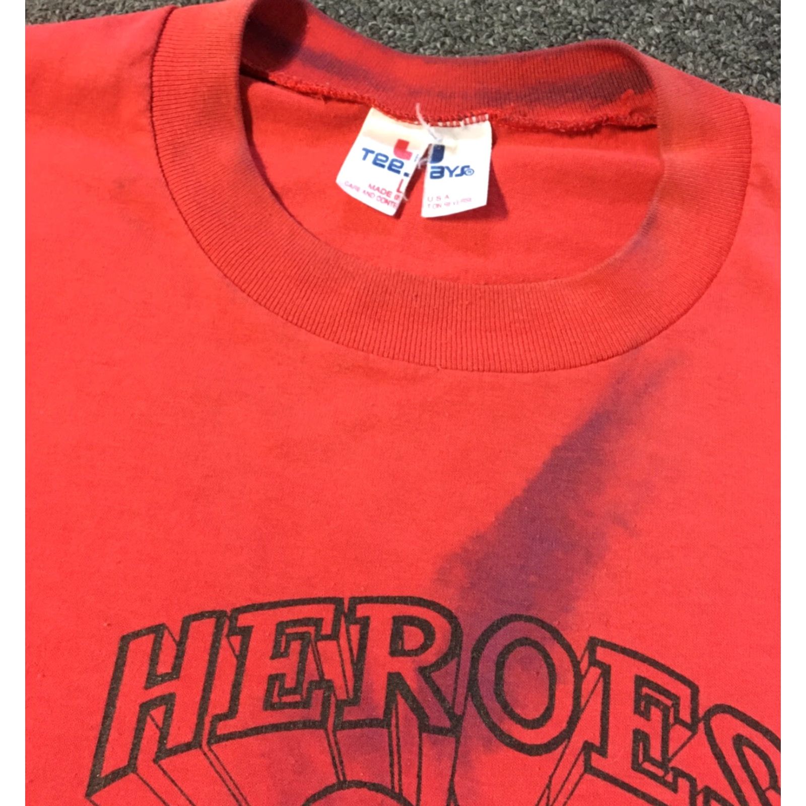 Vintage VINTAGE 90s Fans For Jesus Faded Shirt L Single Stitch USA Hero God Religion Grunge Size US L / EU 52-54 / 3 - 6 Thumbnail