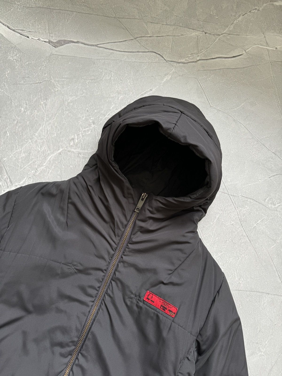 Diesel Vintage 00s Diesel Archive Boxy Cropped Jacket Avant Garde Size M / US 6-8 / IT 42-44 - 11 Thumbnail