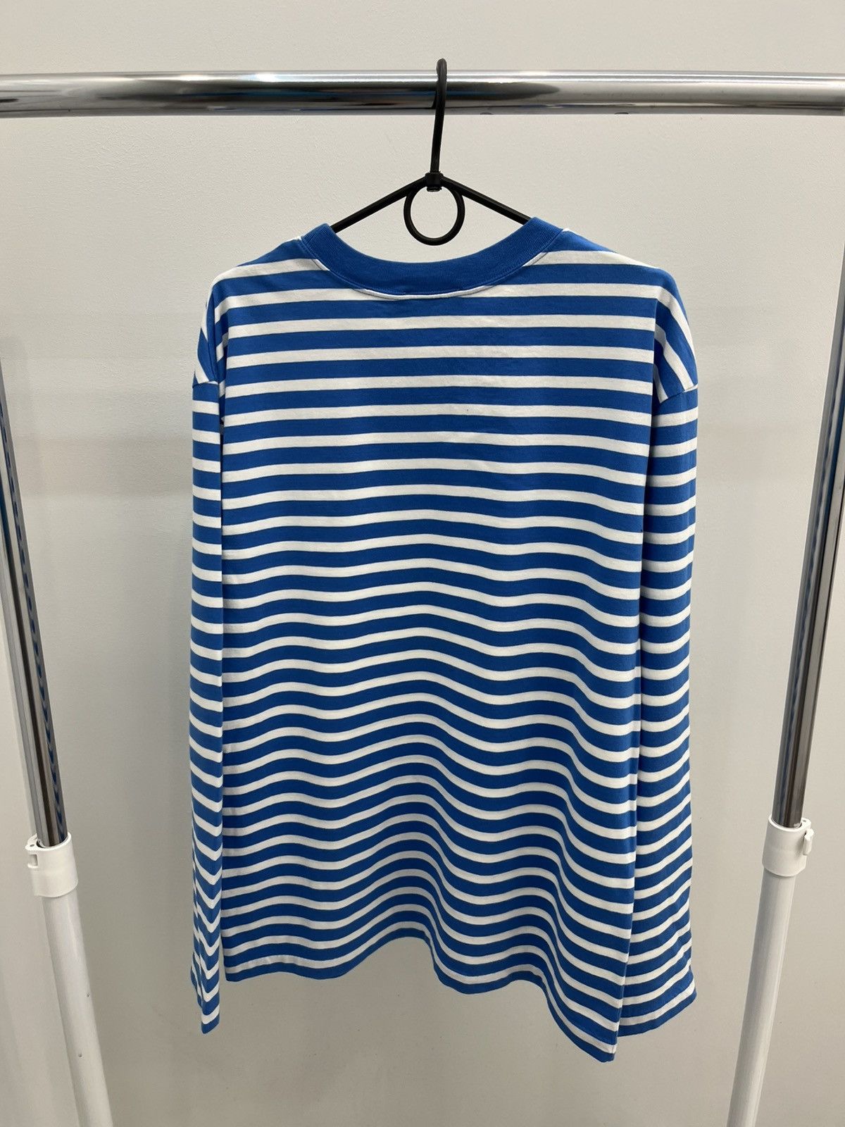 Maison Kitsune Maison Kitsune Striped Fox Logo Long Sleeve Tee T-shirt Size US XXL / EU 58 / 5 - 3 Thumbnail