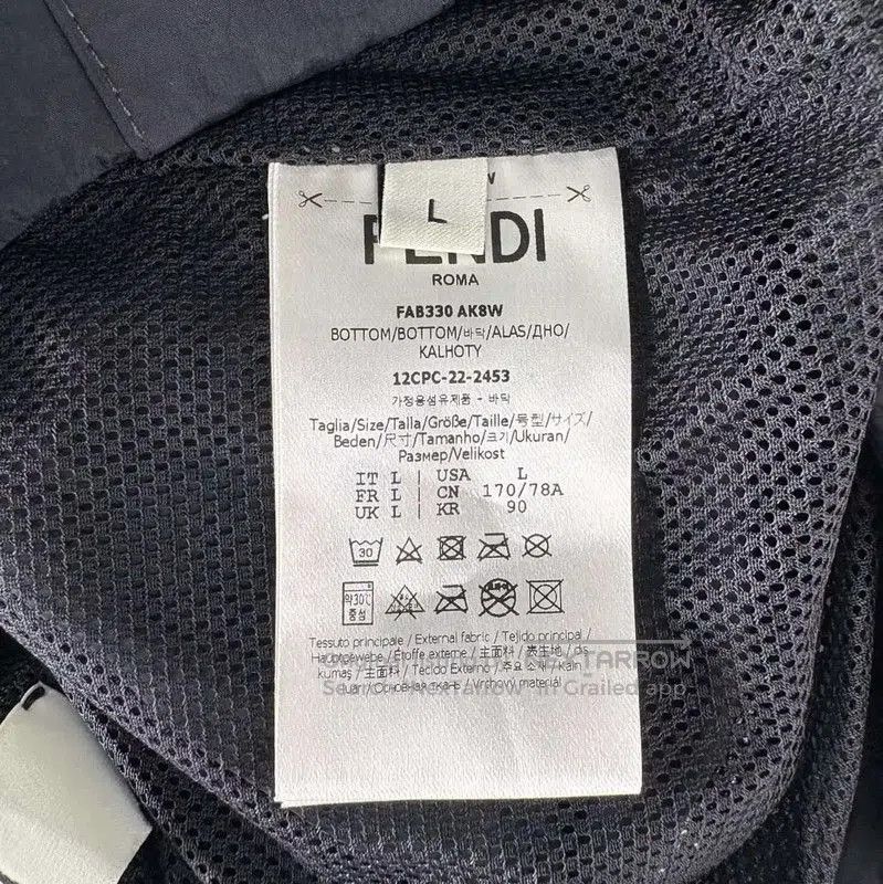 Fendi FENDI Black Casual Pants for Men Size L . Size US 44 / EU 60 - 4 Thumbnail