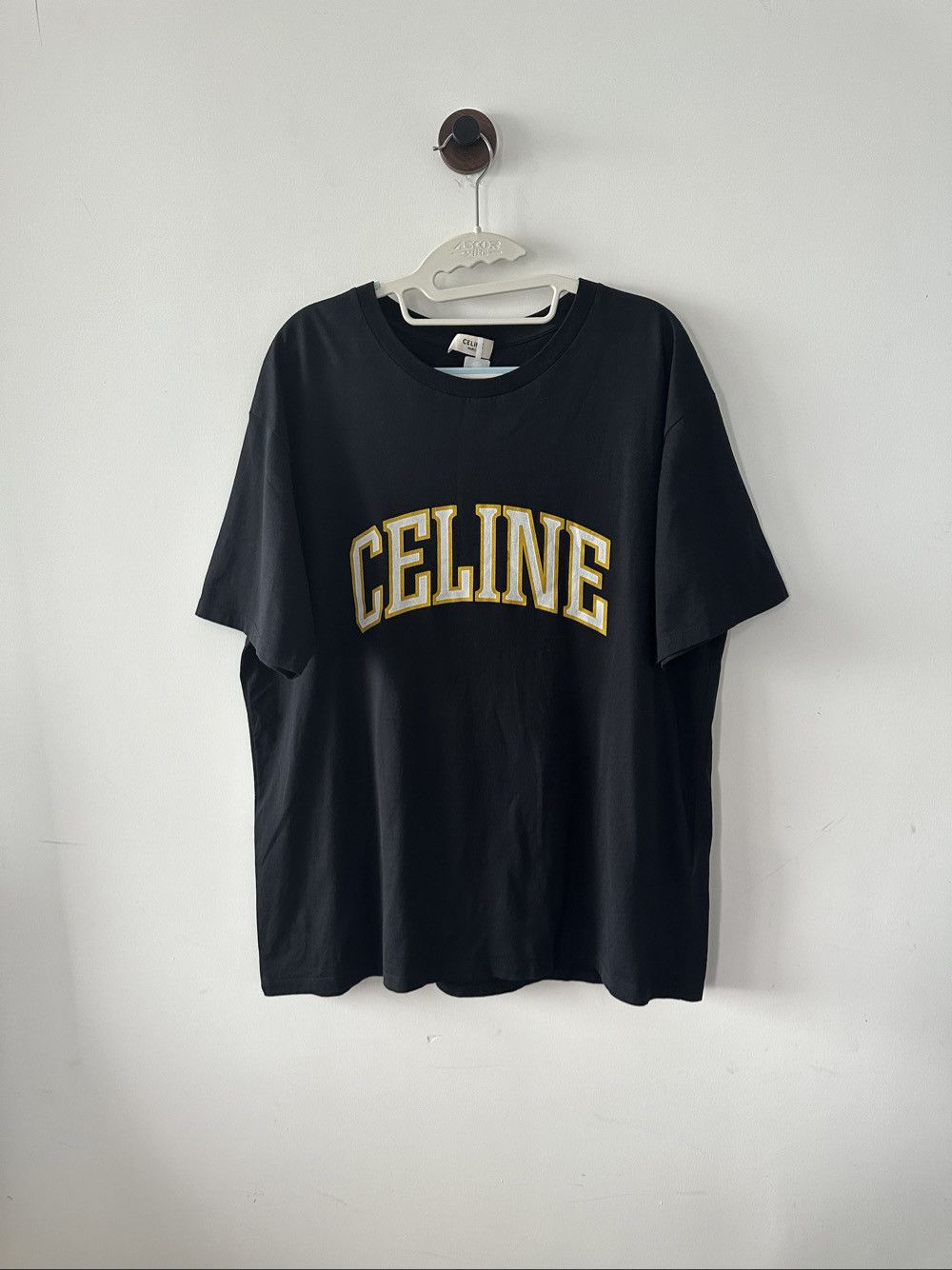 Celine CELINE Logo Print T-Shirt Size L Size US L / EU 52-54 / 3 - 1 Thumbnail