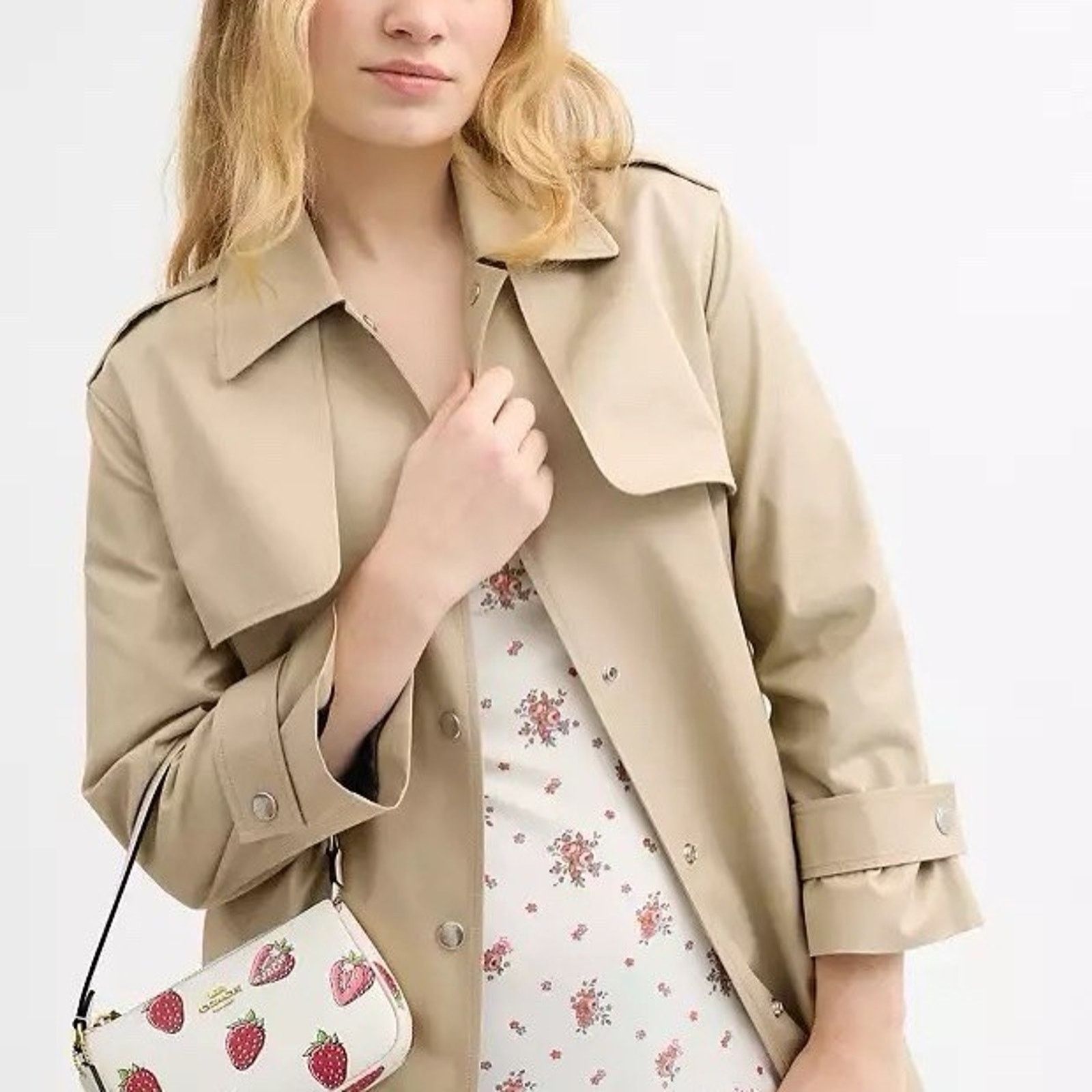 Coach NWT Coach Nolita 19 Leather Shoulder Bag Strawberry CAL25 Size ONE SIZE - 11 Thumbnail