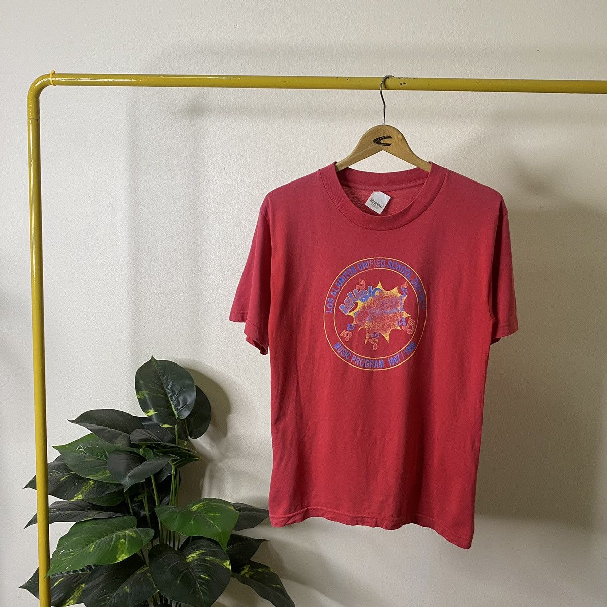 Vintage 1997 Los Alamitos Unified School District Music Program Tee Size US S / EU 44-46 / 1 - 1 Thumbnail