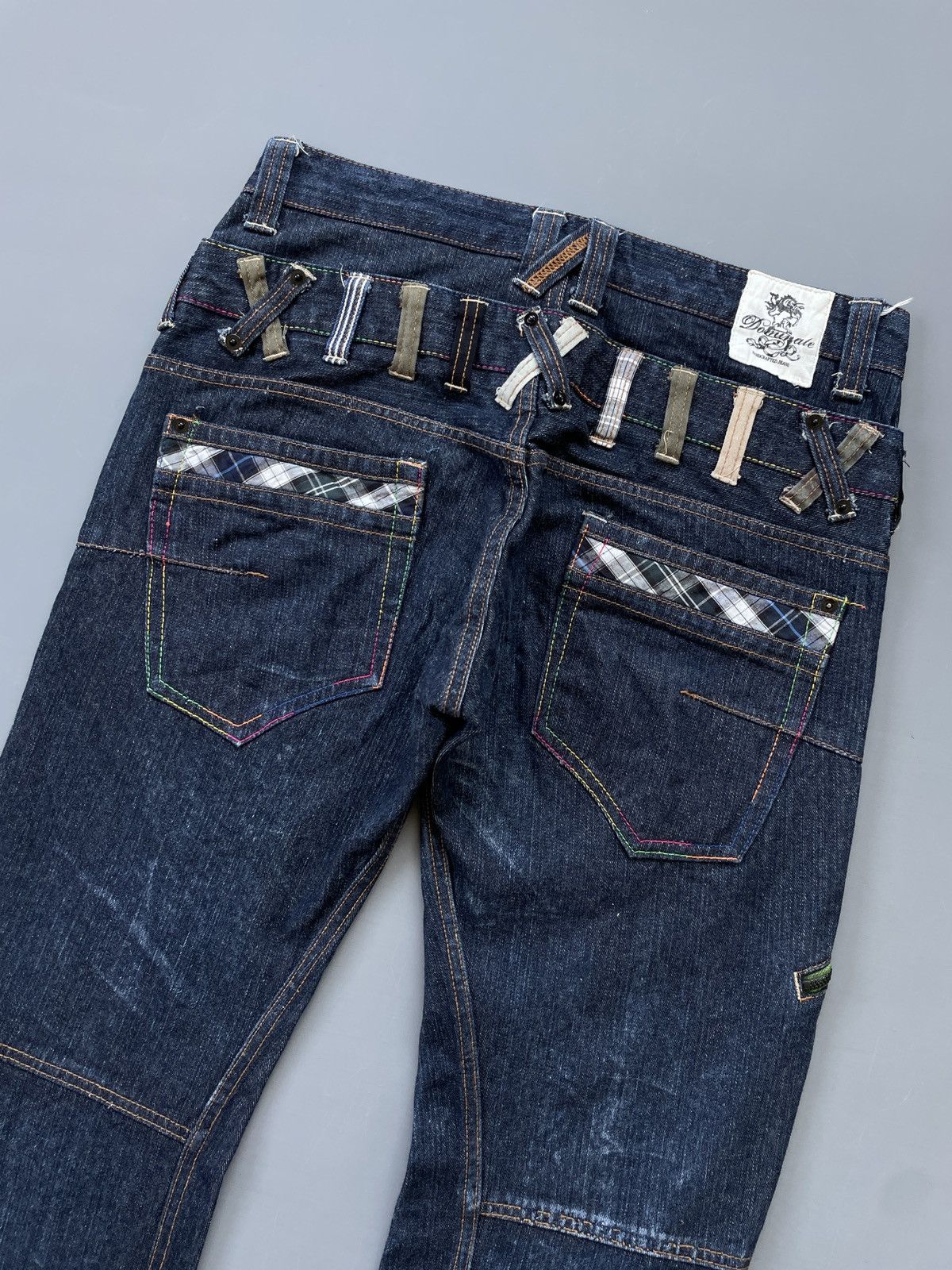Other Dominate Double Waist Jeans (P117) Size US 32 / EU 48 - 4 Thumbnail