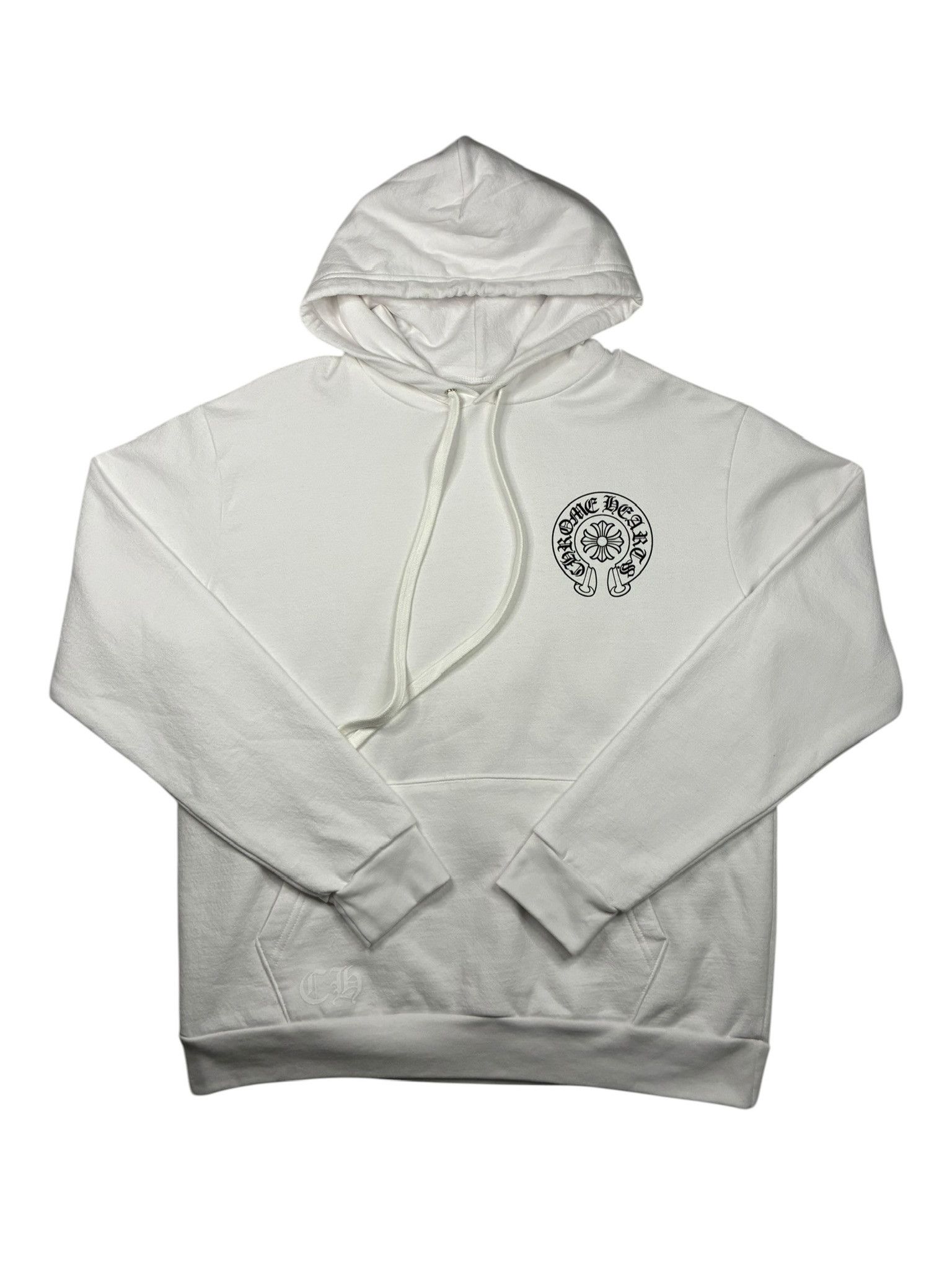 Chrome Hearts Chrome Hearts Miami Exclusive Horseshoe Hoodie 'White' Size US M / EU 48-50 / 2 - 1 Thumbnail