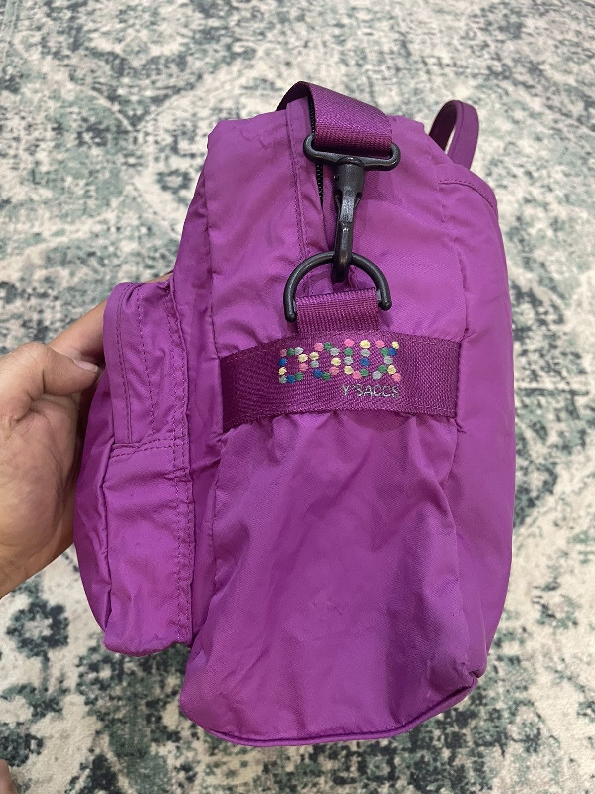 Yohji Yamamoto Y'SACCS Doux Pour Homme Nylon Messegger Duffle Cargo Bag Size ONE SIZE - 7 Thumbnail