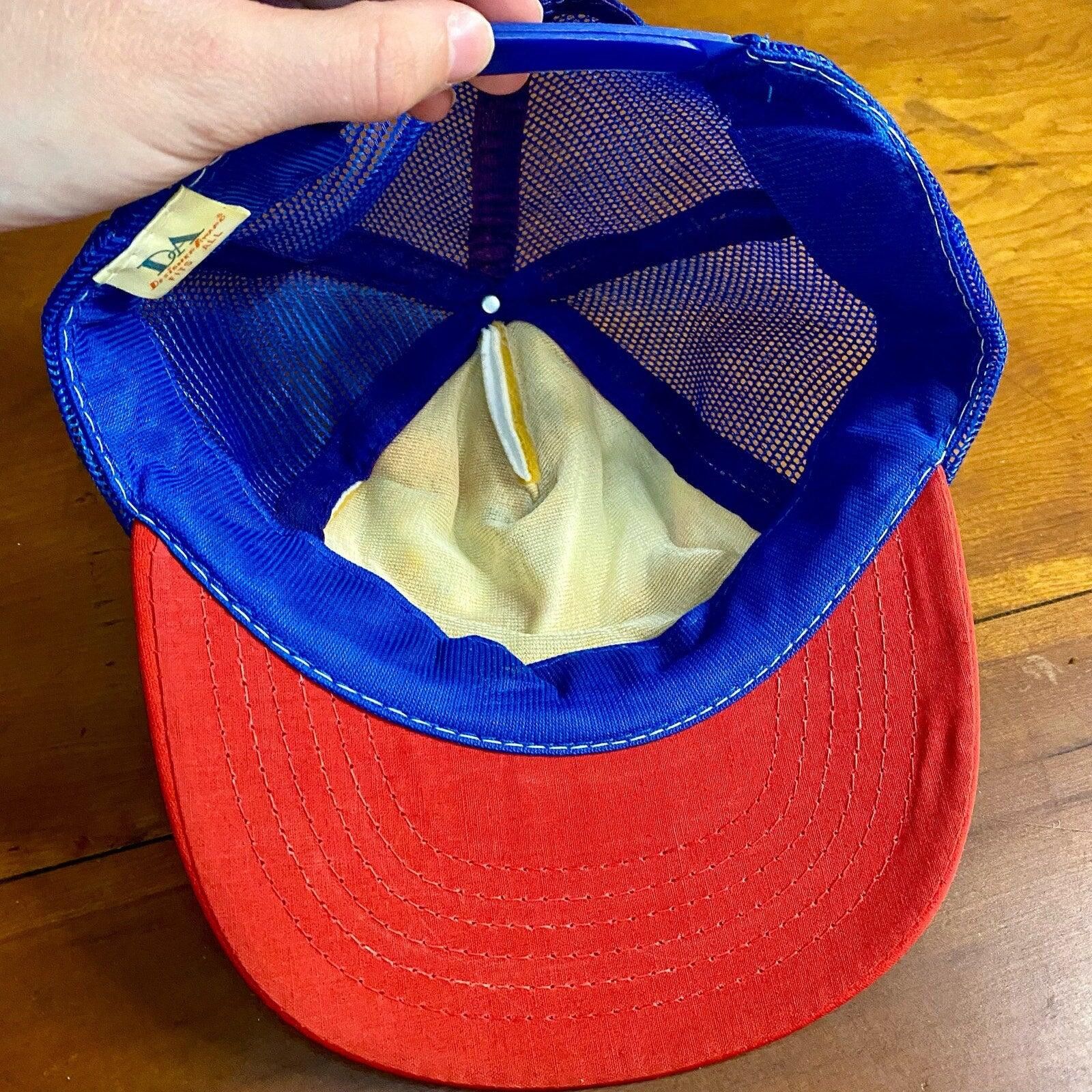 Other DA S&T Hardware Vintage White Trucker Hat Mens One Size Size ONE SIZE - 14 Thumbnail