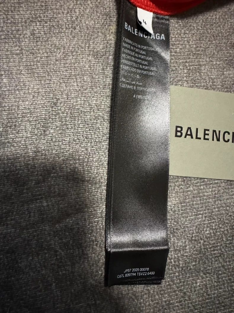 Balenciaga Balenciaga Double-ring football 25th short sleeve mesh T-s Size US XL / EU 56 / 4 - 4 Thumbnail