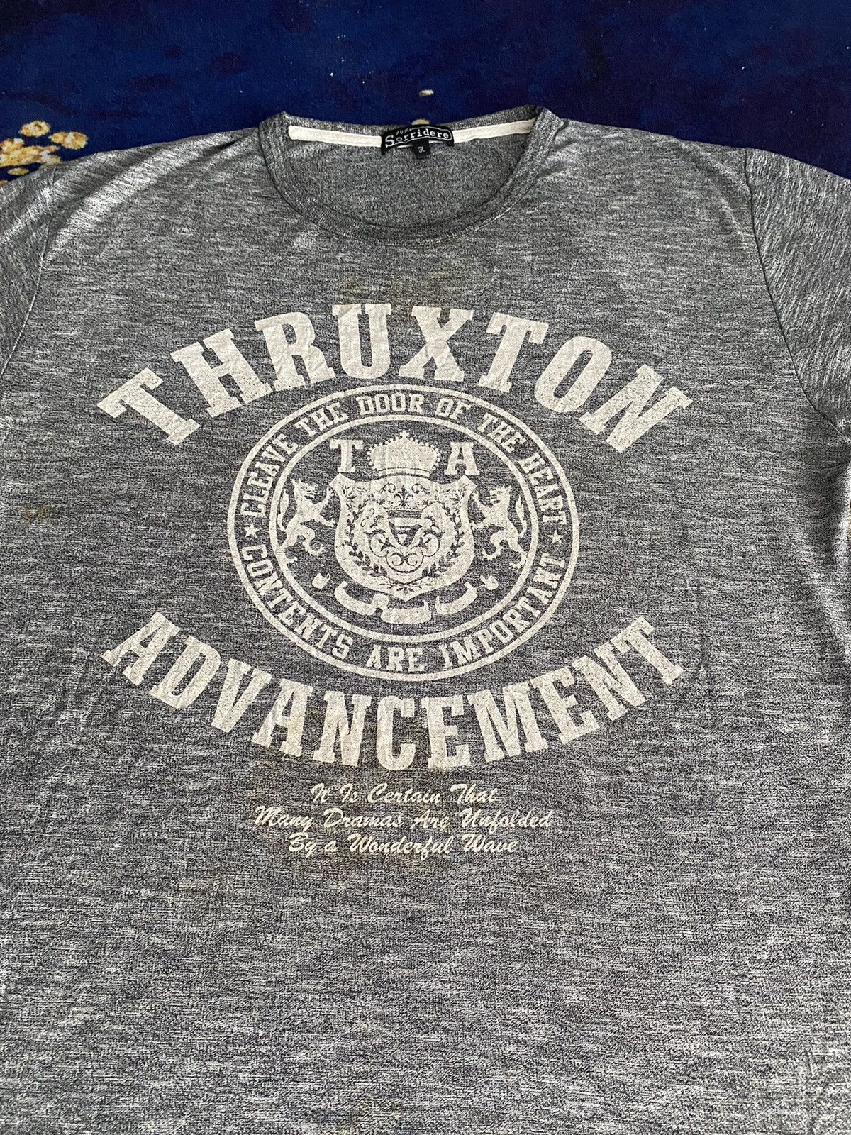 Japanese Brand Crazy Cotton Sorridere Thruxton Tshirt 🚄 Size US XL / EU 56 / 4 - 2 Thumbnail
