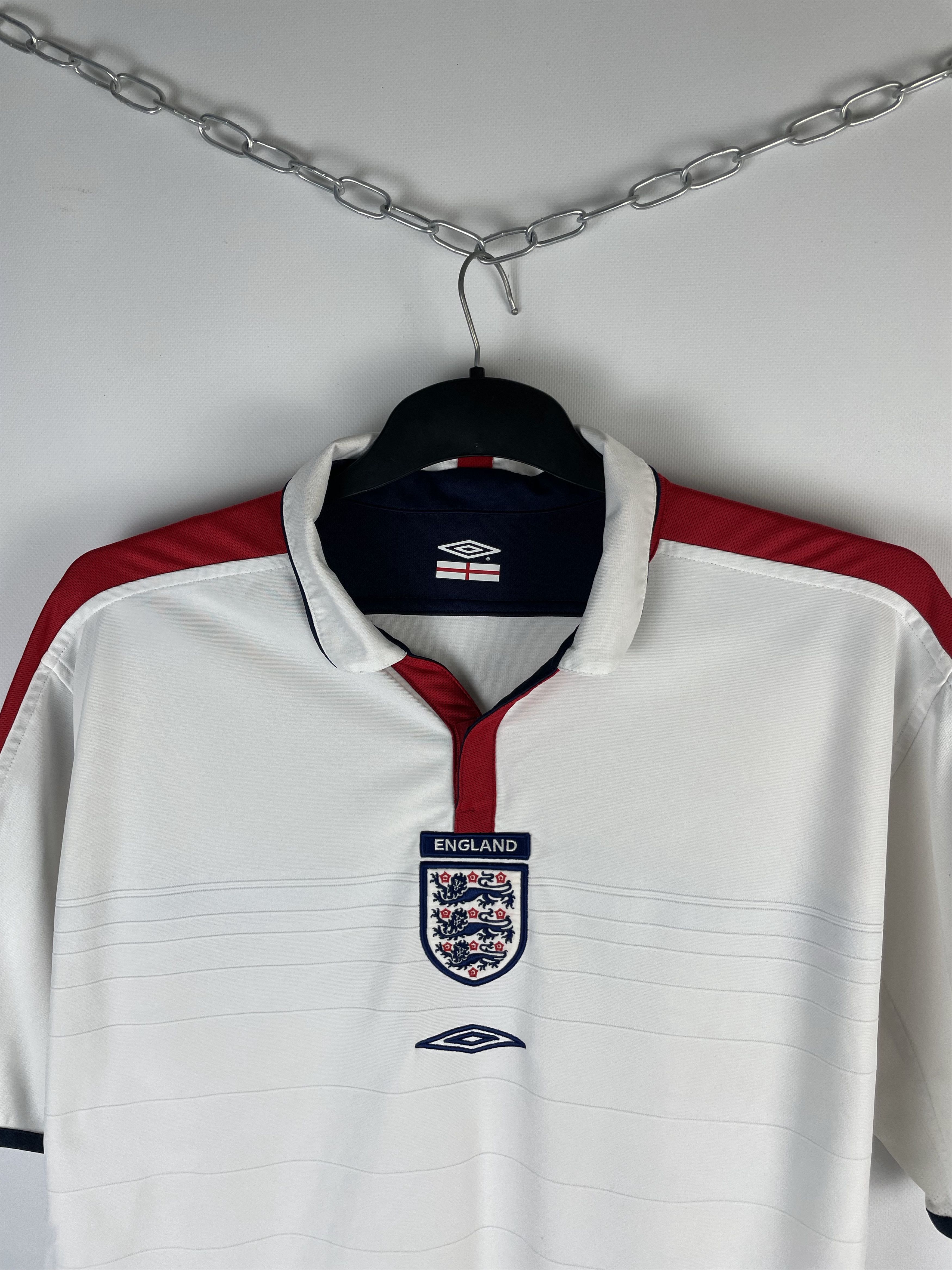 Umbro Vintage Umbro England Jersey Size US L / EU 52-54 / 3 - 3 Thumbnail