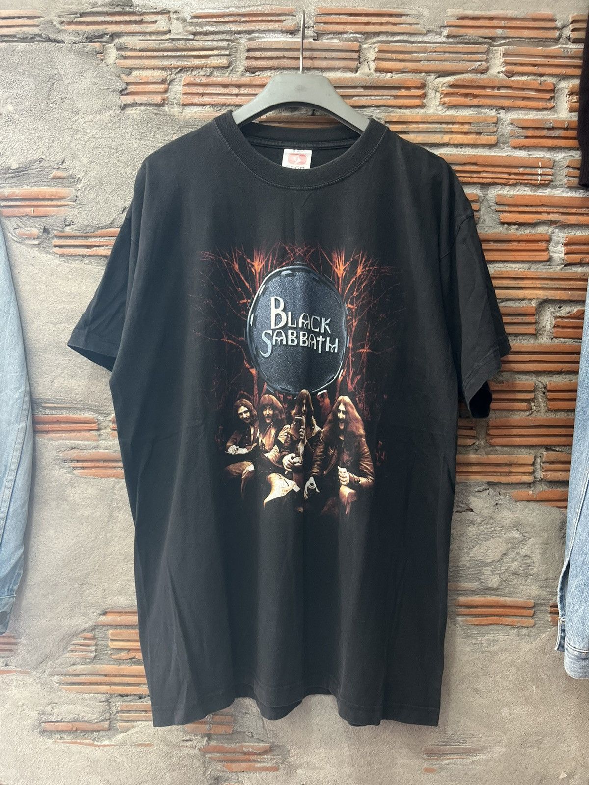 Black Sabbath Vintage BLACK SABBATH Band 90’s Tshirt Size US XL / EU 56 / 4 - 2 Thumbnail