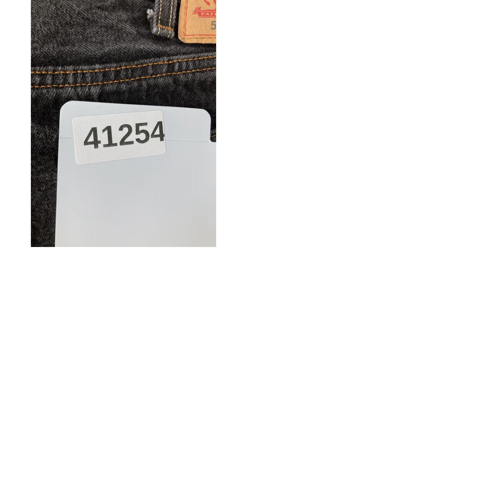 Levi's VINTAGE Levi's 501 Jeans Mens 38x30 Original Button Fly Straight Black Denim Y2K Mens Reg 38 Inseam 30 Size US 38 / EU 54 - 10 Thumbnail