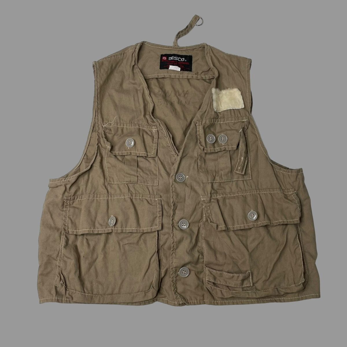 Vintage Vintage 1950s cargo pocket vest Size US S / EU 44-46 / 1 - 1 Thumbnail