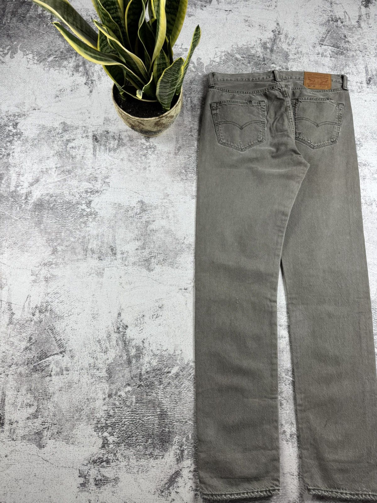 Levi's Vintage Levis 501 CT 31/34 Straight USA Jeans Pants Trousers Size US 31 - 16 Thumbnail