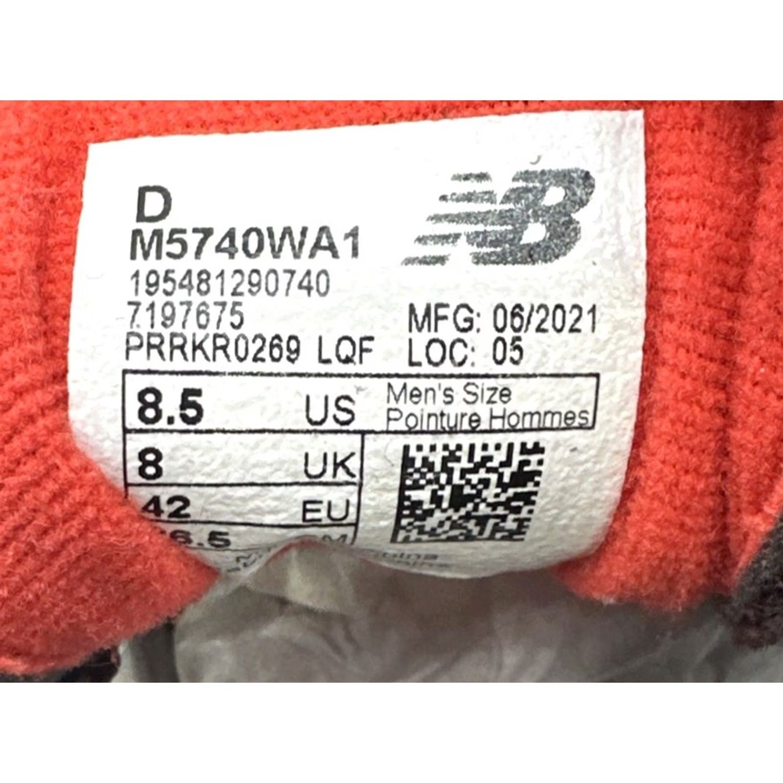 New Balance New Balance 57/40 Sneaker Mens 8.5 D Henna Neo Flame M5740WA1 Red Shoes Size US 9 / EU 42 - 5 Thumbnail