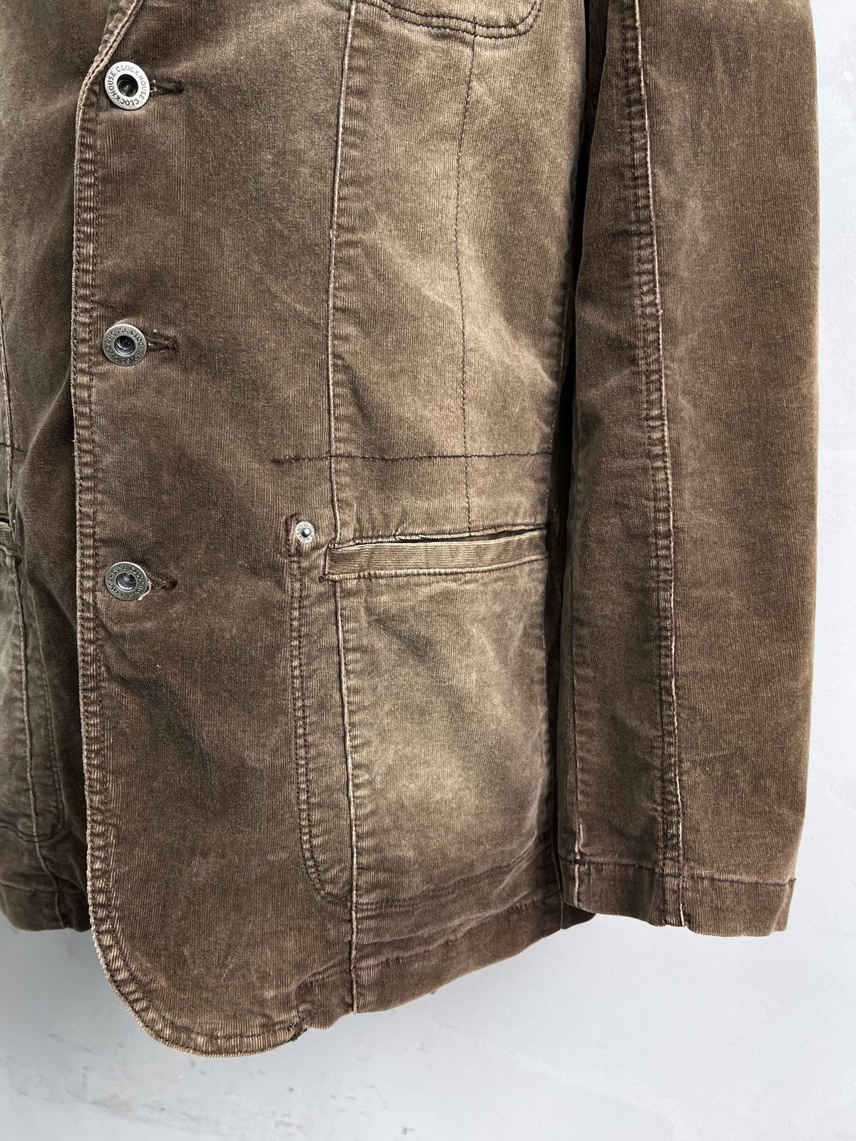 Diesel Archive 2000s washed brown velvet 14th addiction style y2k Size US L / EU 52-54 / 3 - 4 Thumbnail