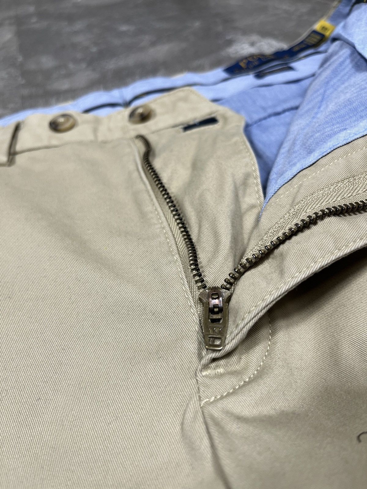 Polo Ralph Lauren Polo Ralph Lauren Chino Beige Pants Size US 30 / EU 46 - 4 Thumbnail