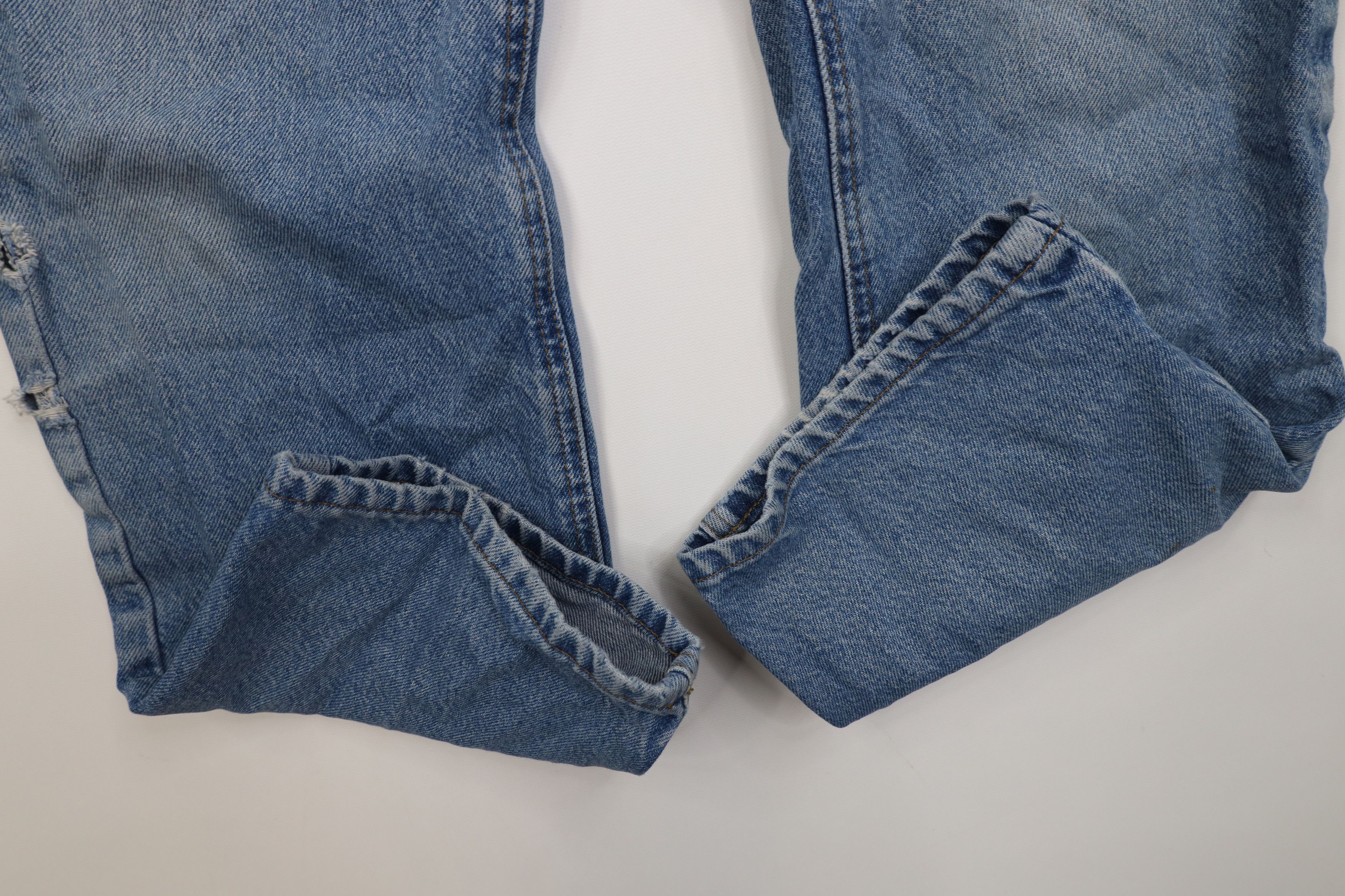 Carhartt Vintage 90s Carhartt Spell Out Straight Leg Denim Jeans Size US 32 / EU 48 - 5 Thumbnail