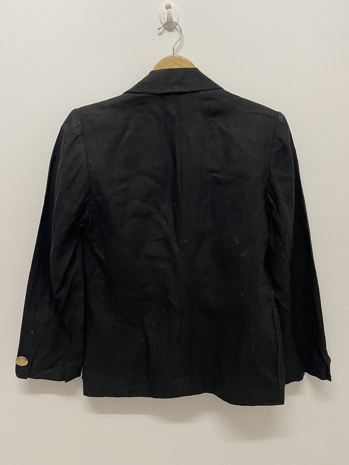 Yves Saint Laurent VINTAGE YVES SAINT LAURENT GOLDEN BUTTON DOUBLE BREAST Size S / US 4 / IT 40 - 2 Thumbnail