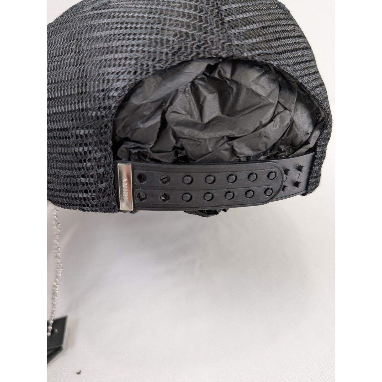 Amiri o1rshd1 Q:2 / Core Logo Trucker Cap / Hat in Black/White Size ONE SIZE - 9 Thumbnail